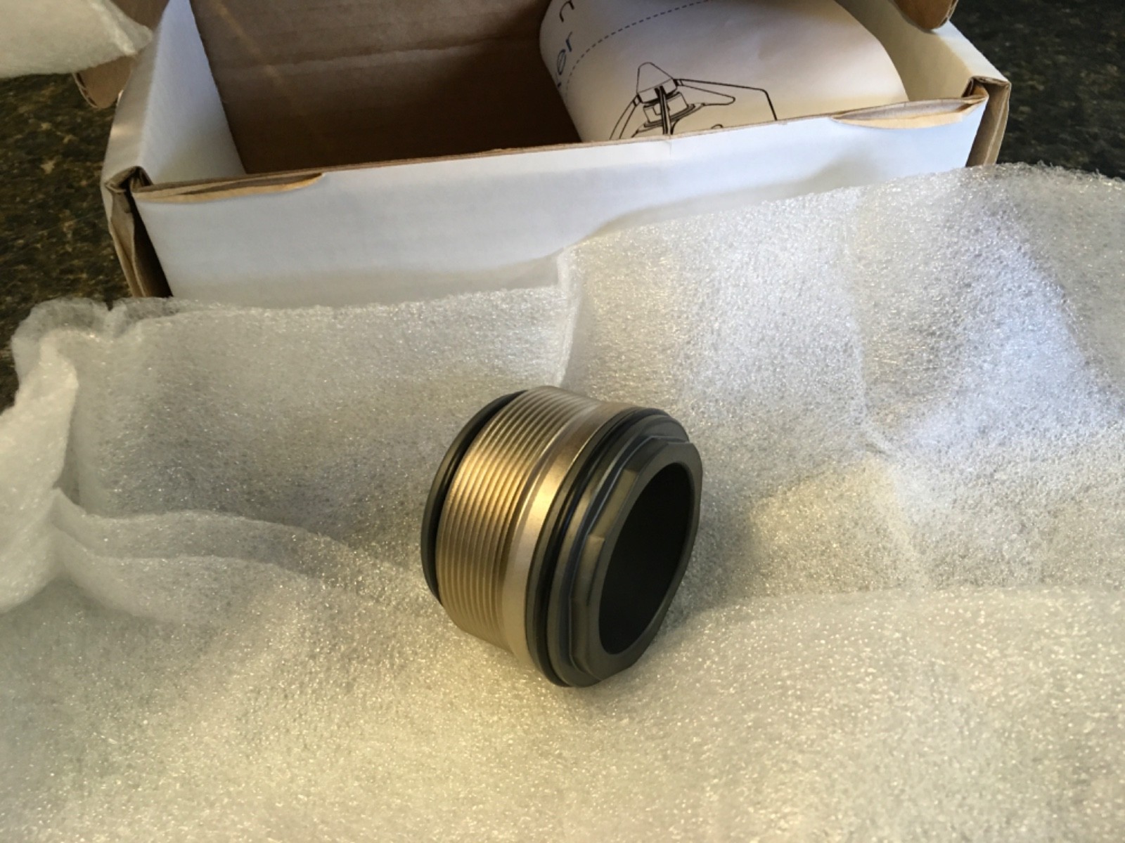 Mete Nova ZG00508-00333 Female Sleeve 40mm O-ring, FDA USP Class VI (KB)
