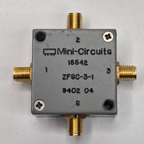 Mini-Circuits ZFSC-3-1 Power Splitter/Combiner 3 Way-0º 50Ω 1-500 MHz