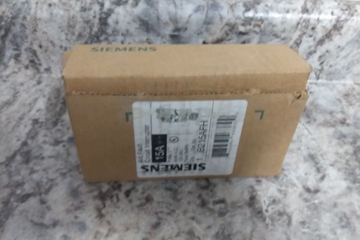 Siemens B215AFH 120/240VAC 15 Amps 2 Poles Miniature Circuit Breaker
