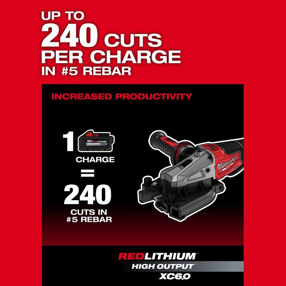 Milwaukee M18 Fuel #10 1-1/4 Inch Rebar Cutter (Bare Tool)