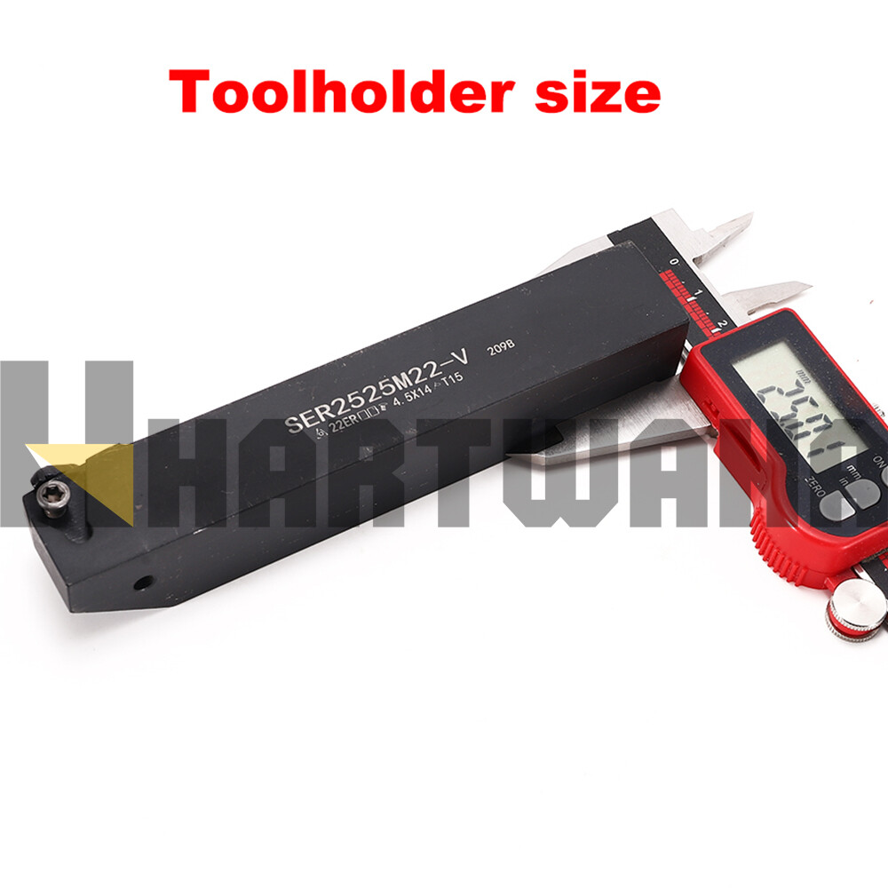Indexable Threading Insert 29 Degree 6ACME Trapezoid Lathe Tool Holder 25mm