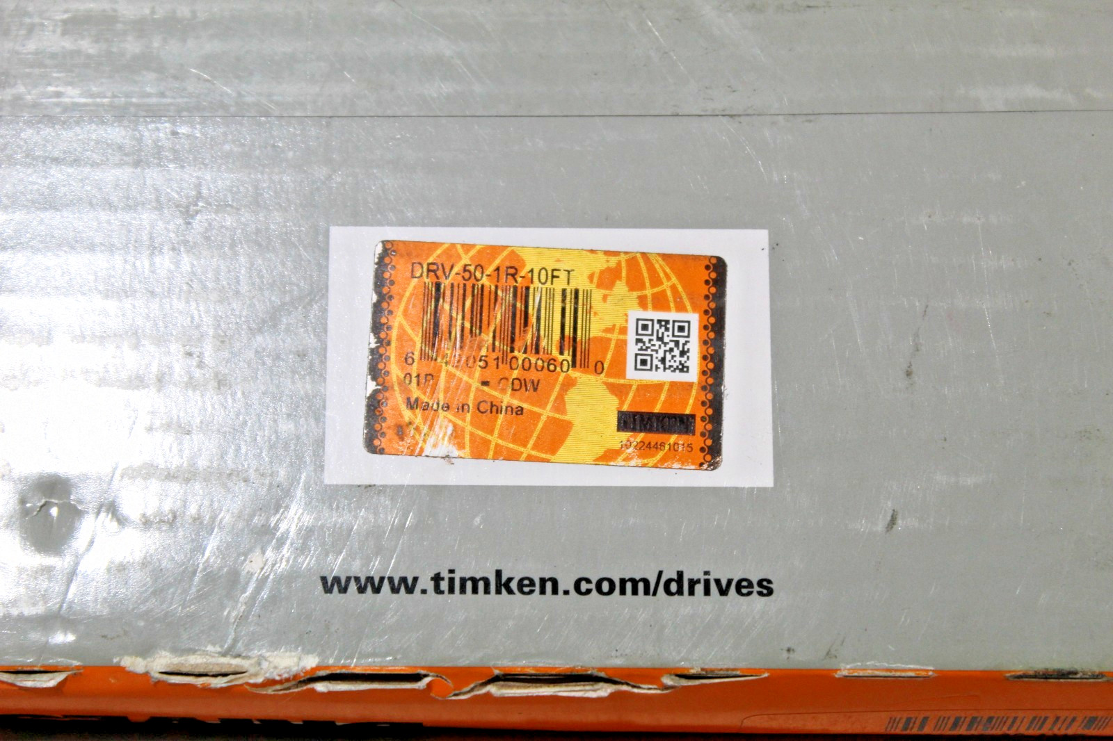 DRIVES DRV-50-1R-10FT Riveted Roller Chain