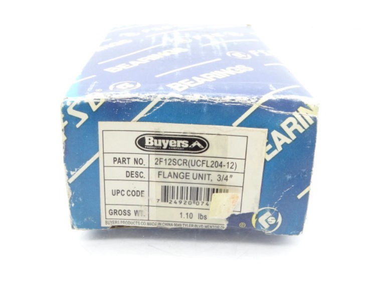 BUYER PRODUCTS 2F12SCR Bearing – New In Box