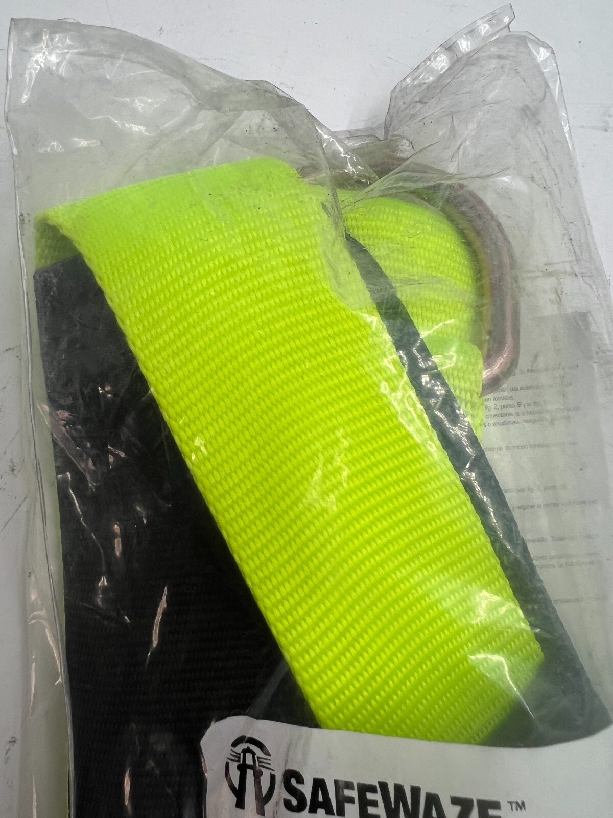 Pack of 5 Fall Safe USA FS880 4′ Concrete Anchor Strap with Wear Pad- D-ring-