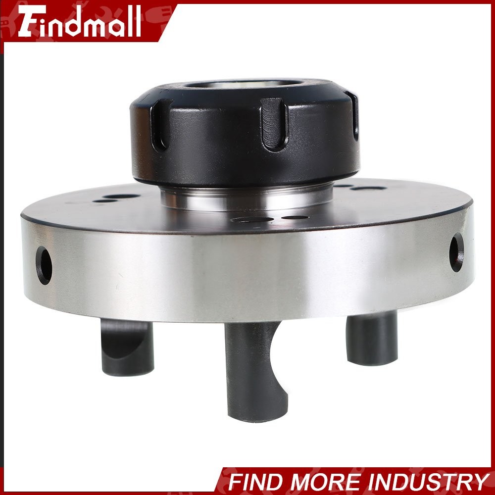 ER40 Collet Chuck 125mm Diameter Compact Lathe Tool Stud 5/8in For Milling Lathe