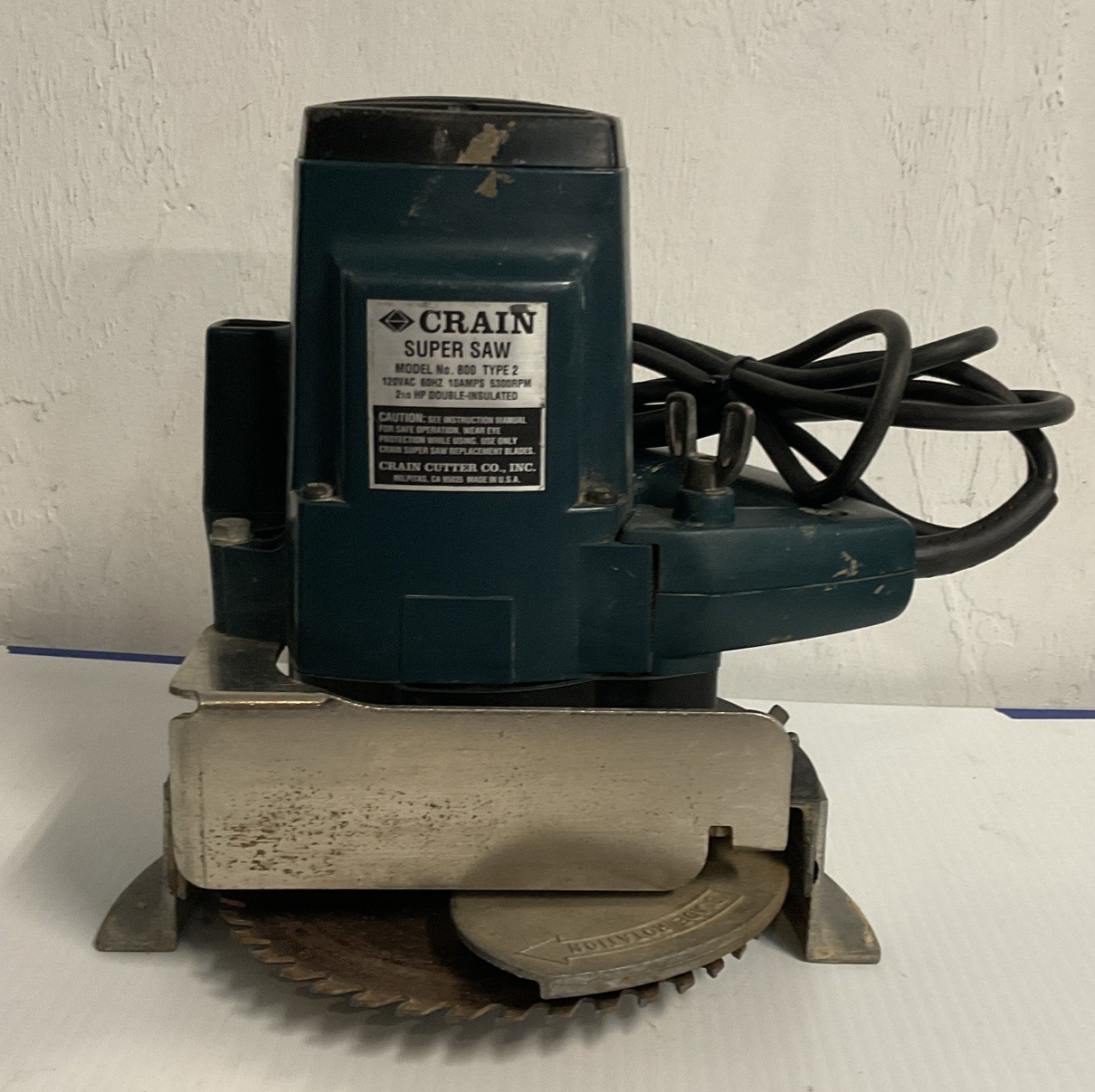 Crain 800 Type 2 Super Saw W / Case