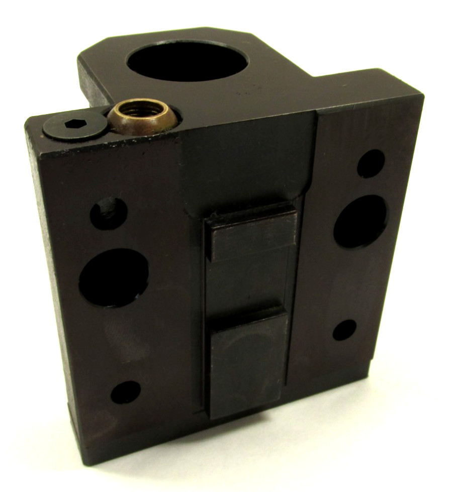 NEW! HARDINGE 1-1/8″ BOLT-ON BLOCK HOLDER FOR HARDINGE CONQUEST 42 LATHES #CS-23