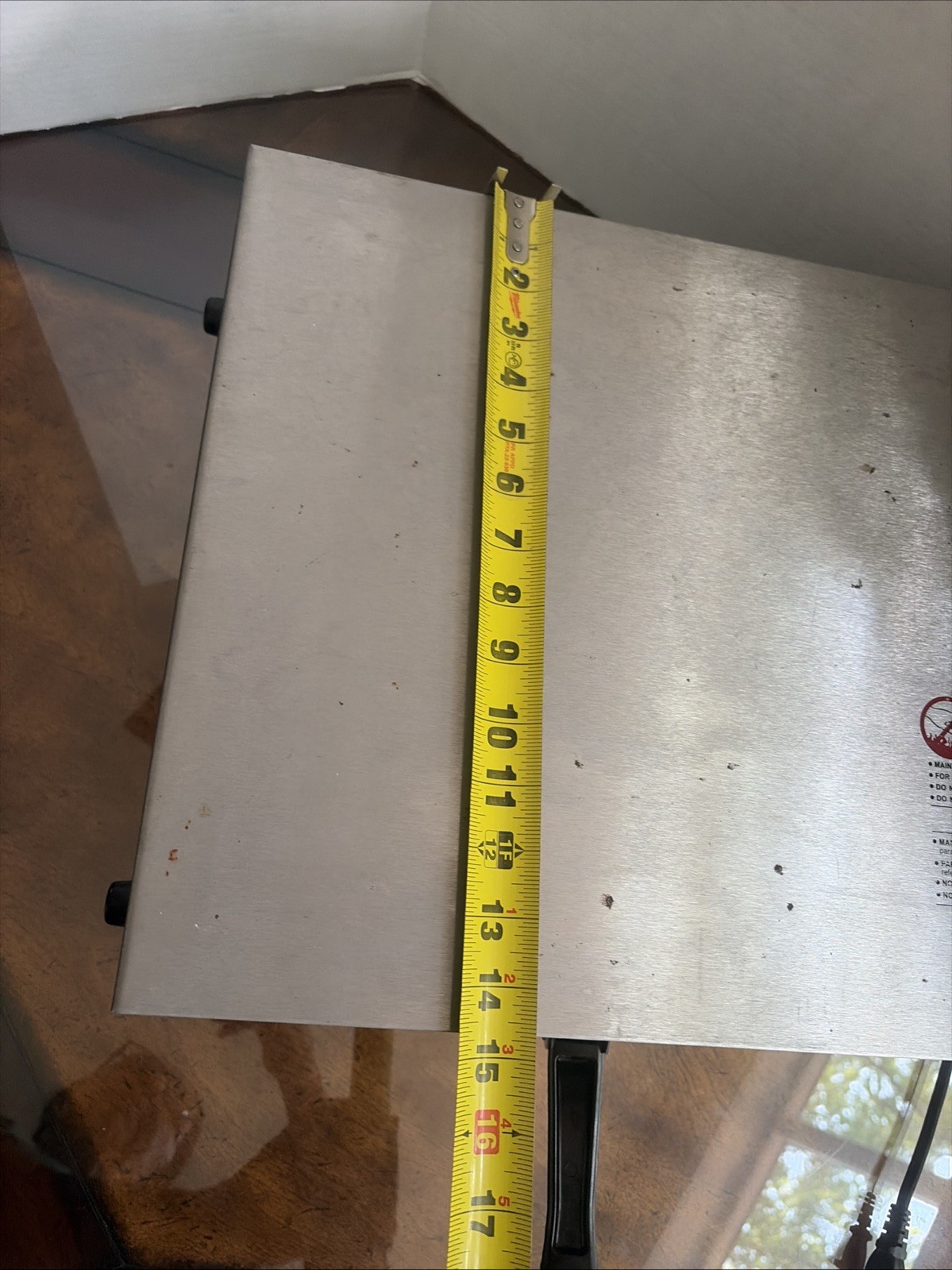 **PROFESSIONAL SERIES PIZZA OVEN – working Metal