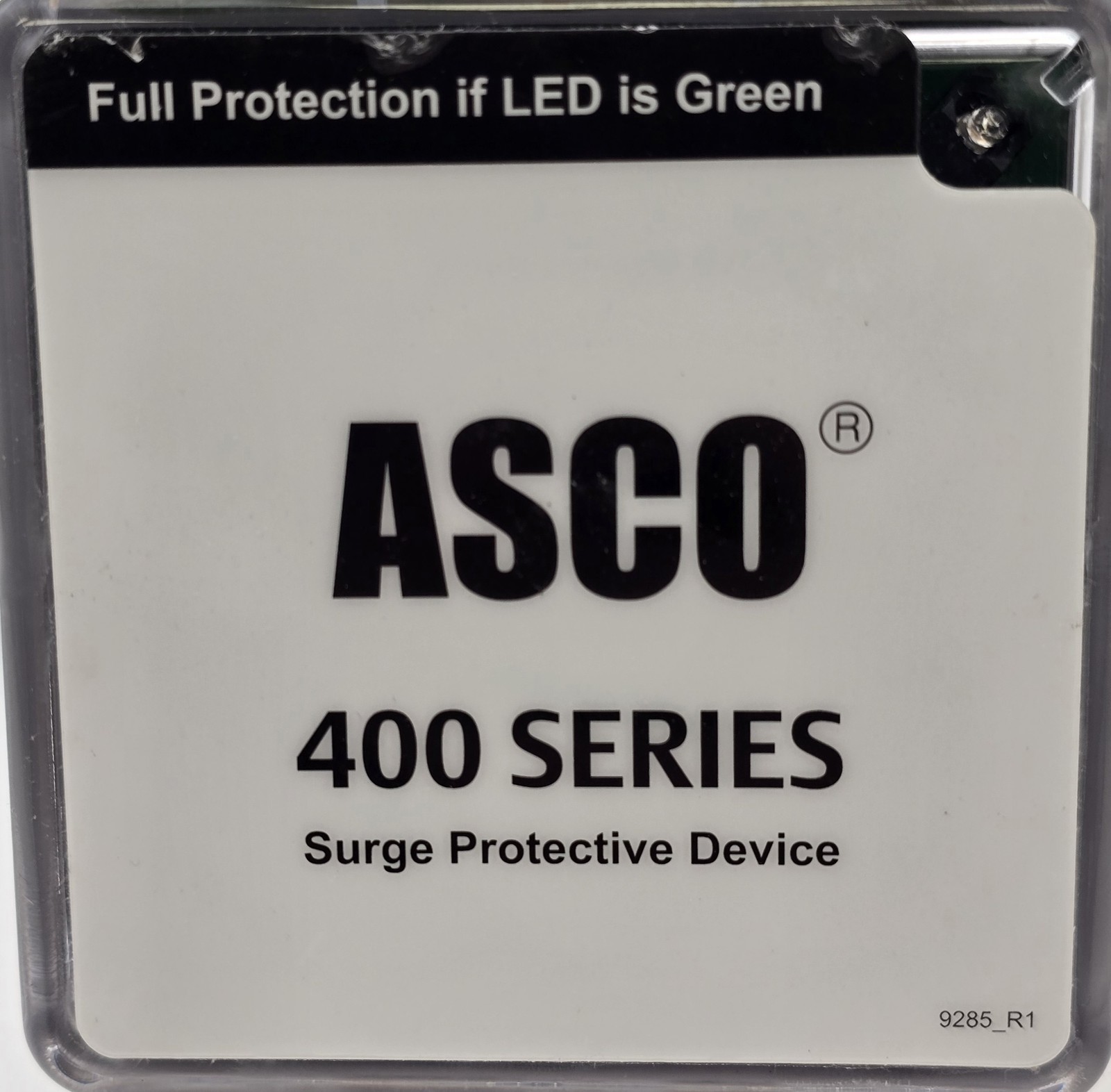 Asco 420277SP05NWSJ10 Compact Surge Suppressor 400 Series 480/277V 140F Air Temp