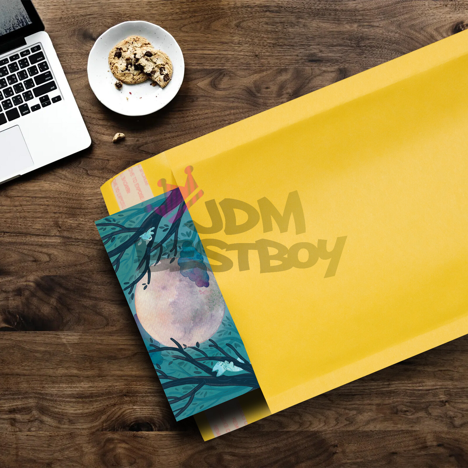 #00 5″x8″ (13cm x 21cm) Yellow Kraft Bubble Mailer Mailing Shipping Envelope Bag