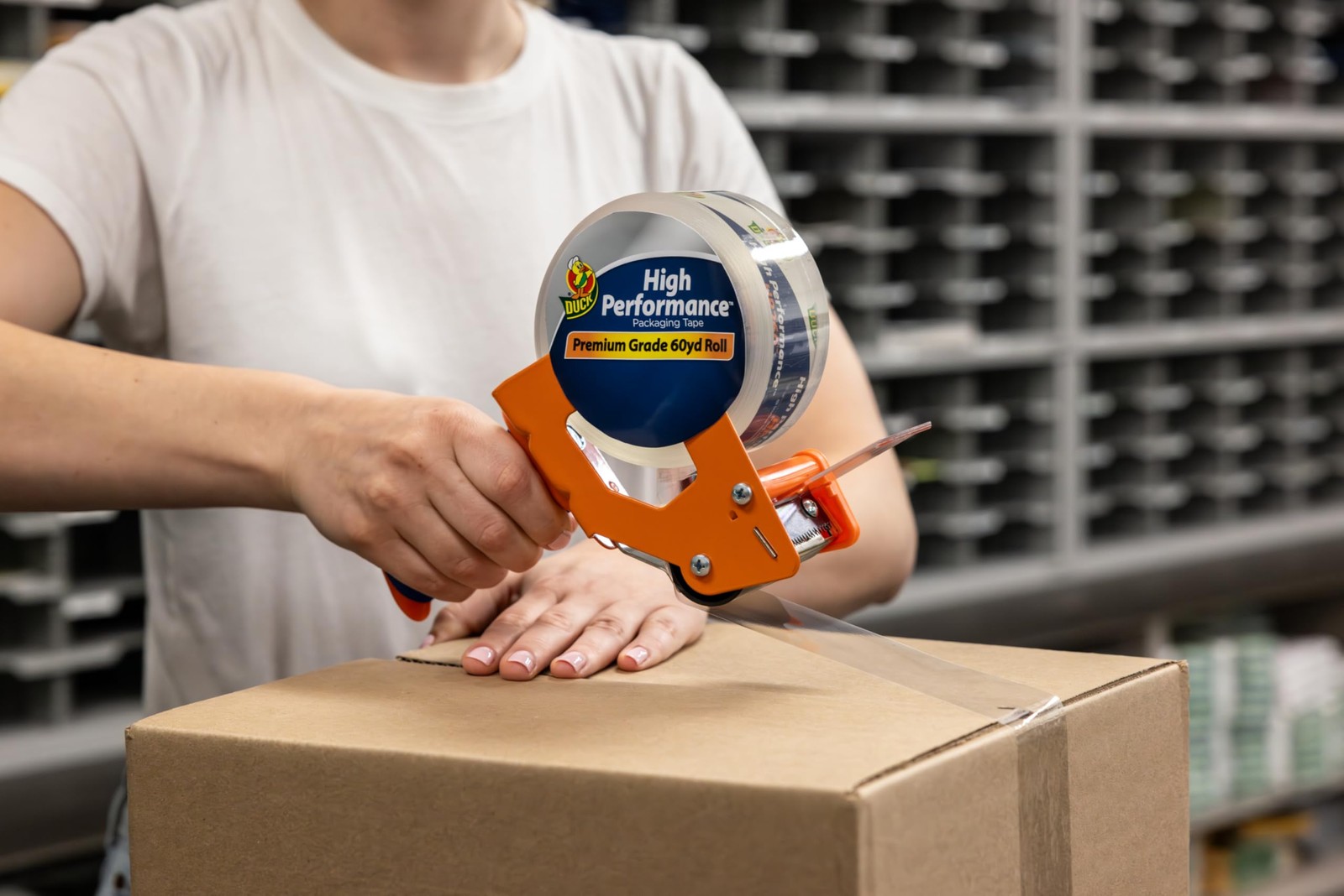 Duck High Performance Clear Packing Tape Refills – 6 Rolls of 6 Rolls,