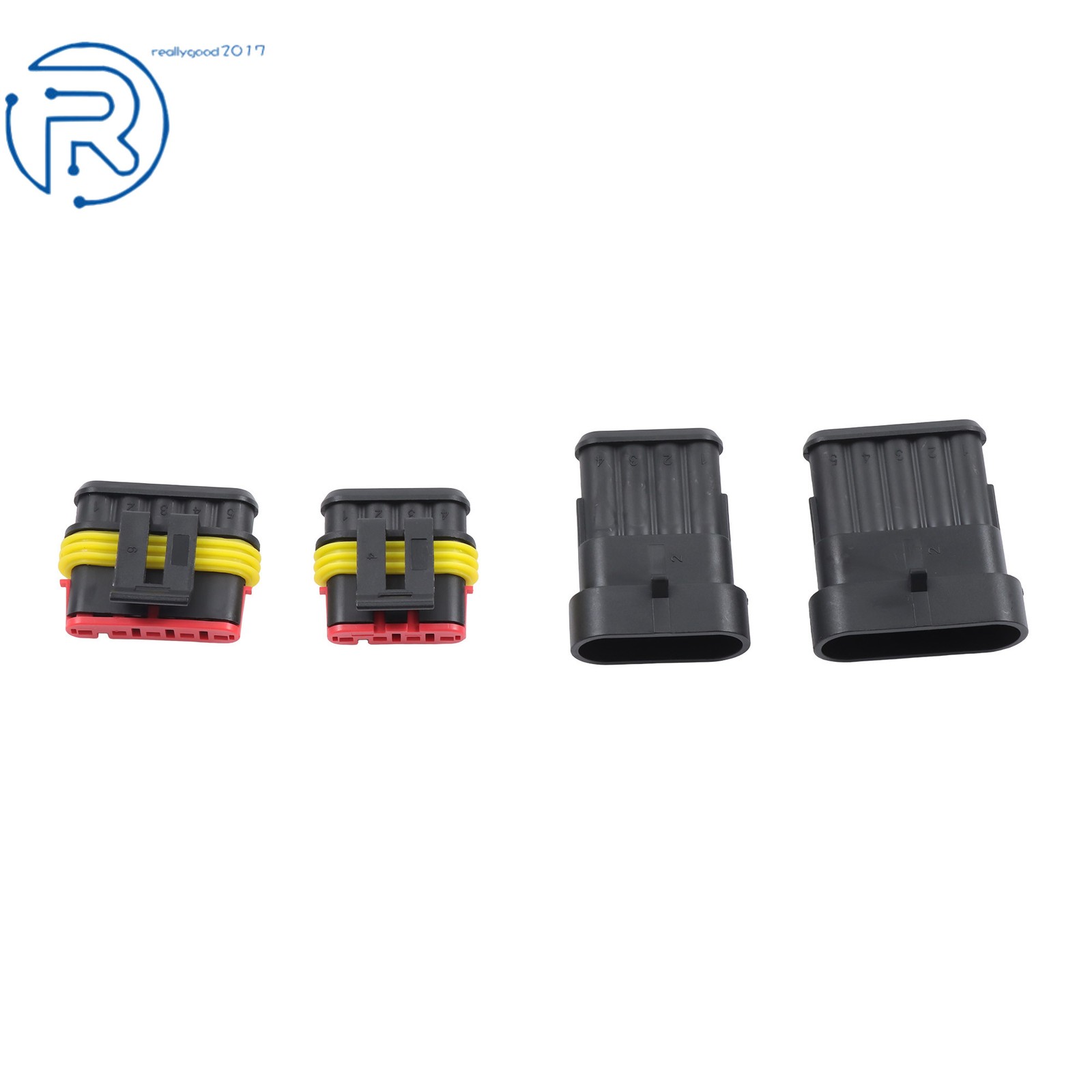 800Pcs Automotive Electrical Wire Connectors Plug Kit W/Tool 1/2/3/4/5/6 Pin