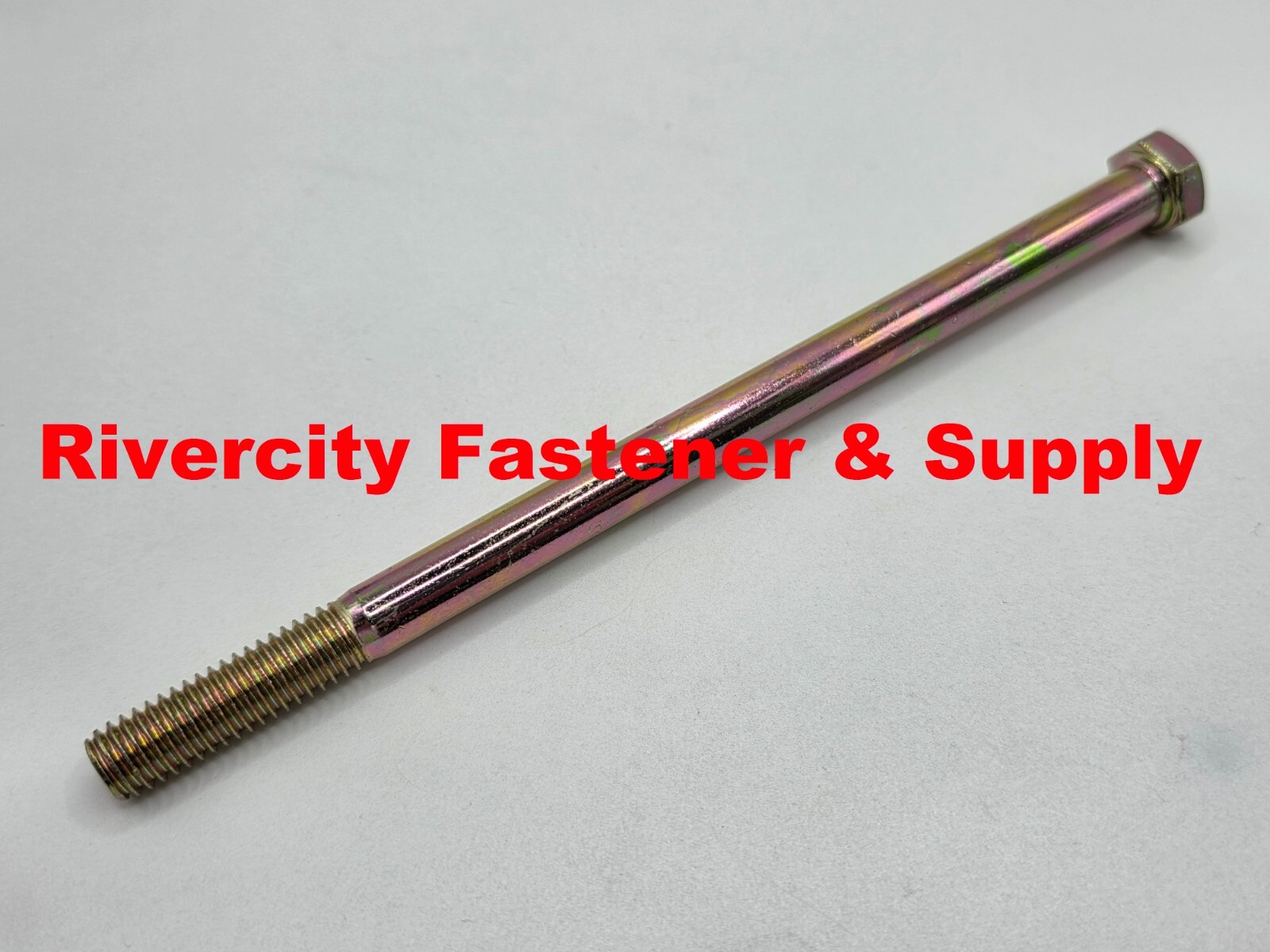 3/8-16×6-1/2 Hex Head Cap Screws 3/8-16 x 6.5 Bolts 3/8×16 x 6-1/2 Grade 8