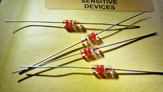 D9B USSR Germanium Detector Glass Diode 10V 40ma 100KHz (10pcs) Ships NOW U.S.A.