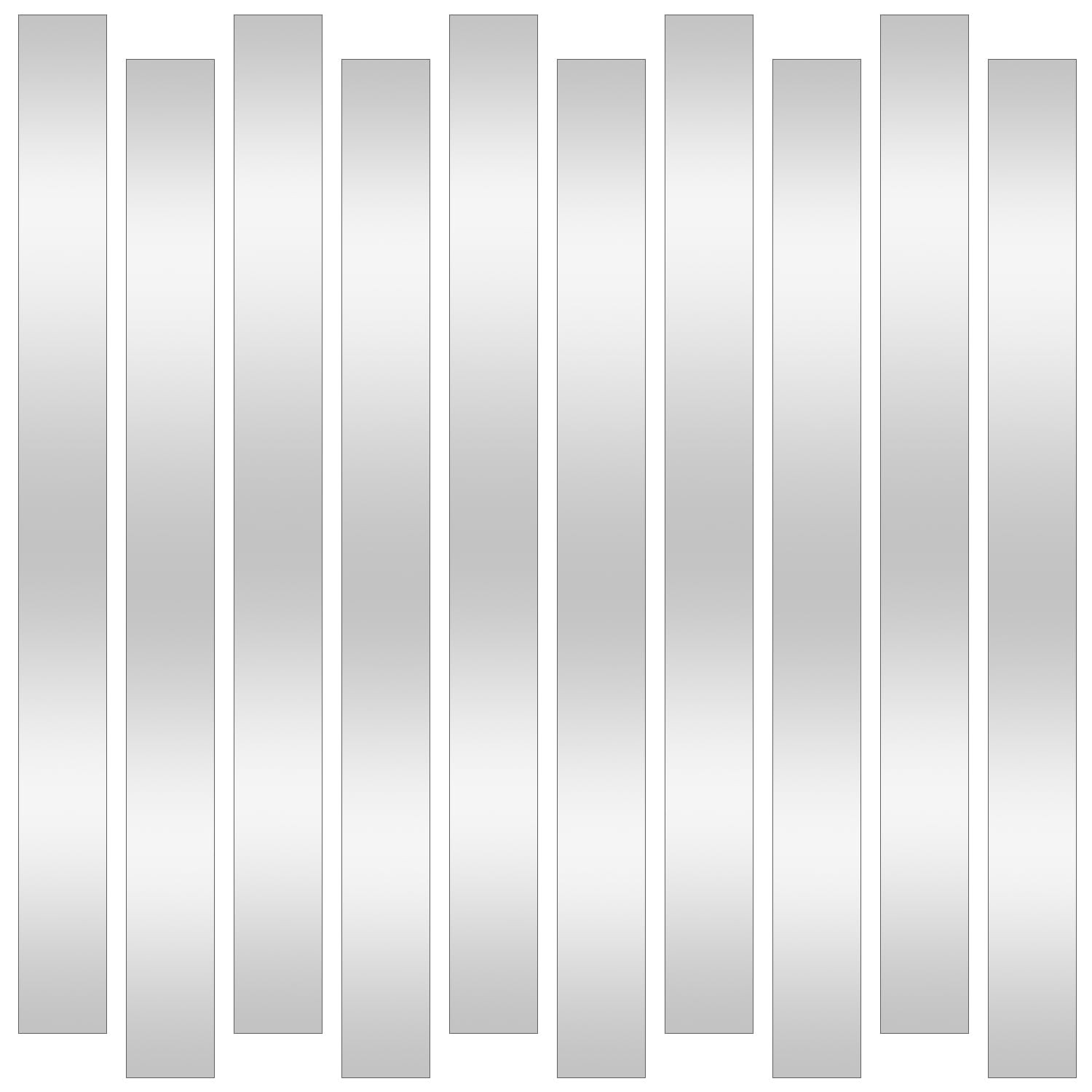 10 Pcs Sheet Metal Strips,12» Length,1» Width, 0.02» Thickness,Thin Flat M…