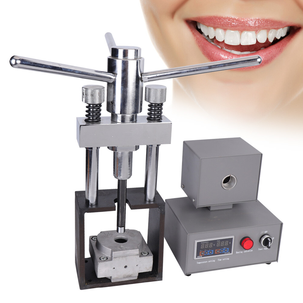 Dental Flexible Denture Machine Dentistry Injection System 350W Lab Equipment US