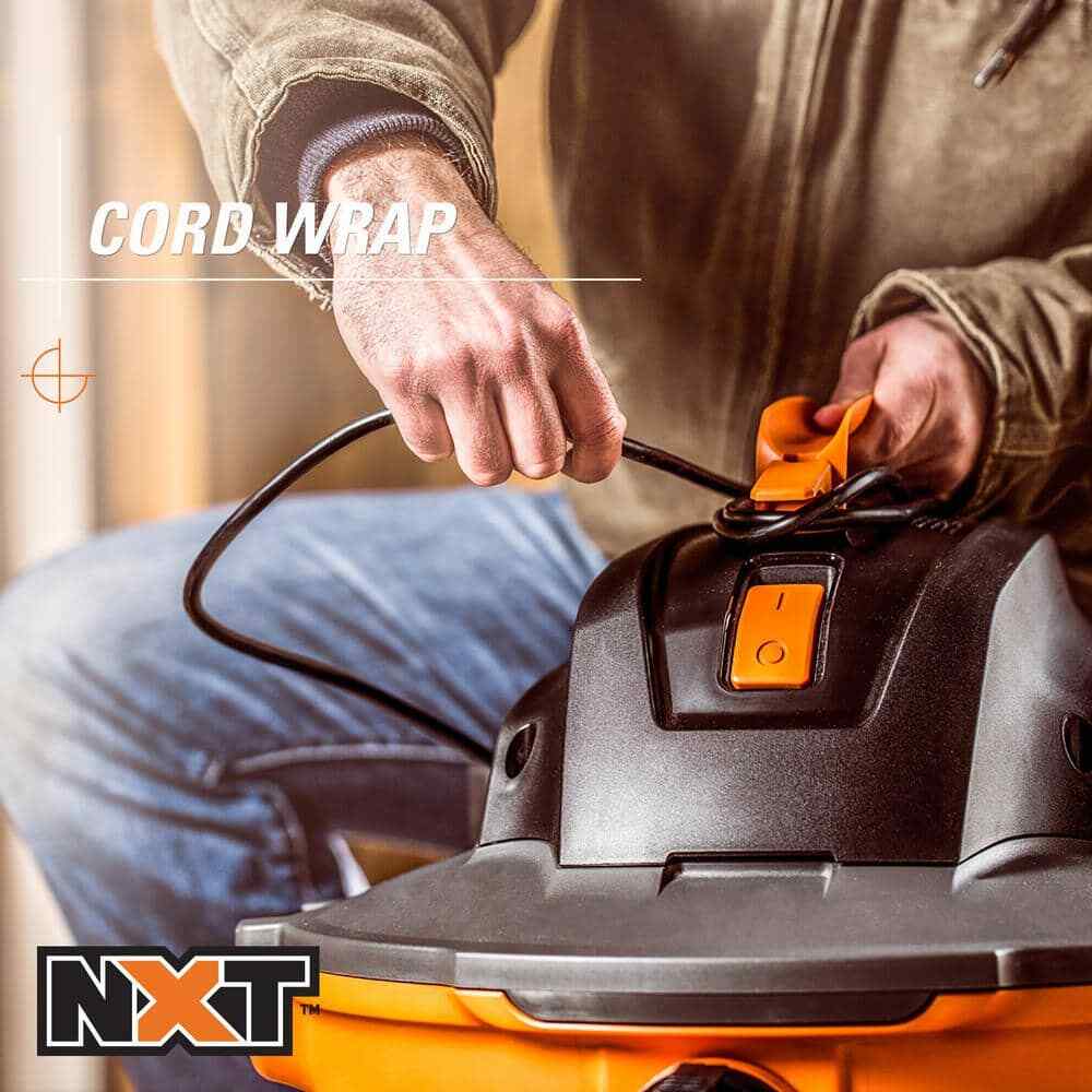 RIDGID 9 Gallon 4.25 Peak HP NXT Shop Vacuum Wet Dry Vac w/General Debris Filter