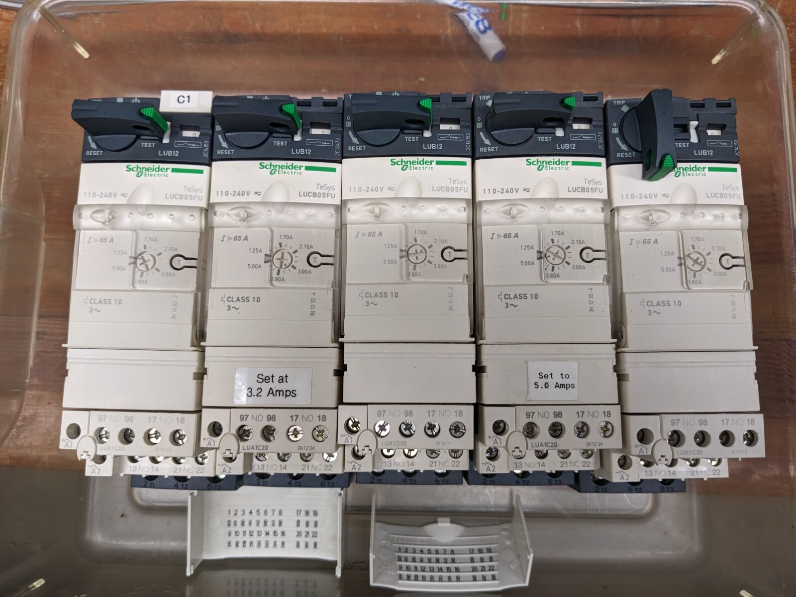 Schneider Electric, Motor Controller 24V 12A LUCB05FU