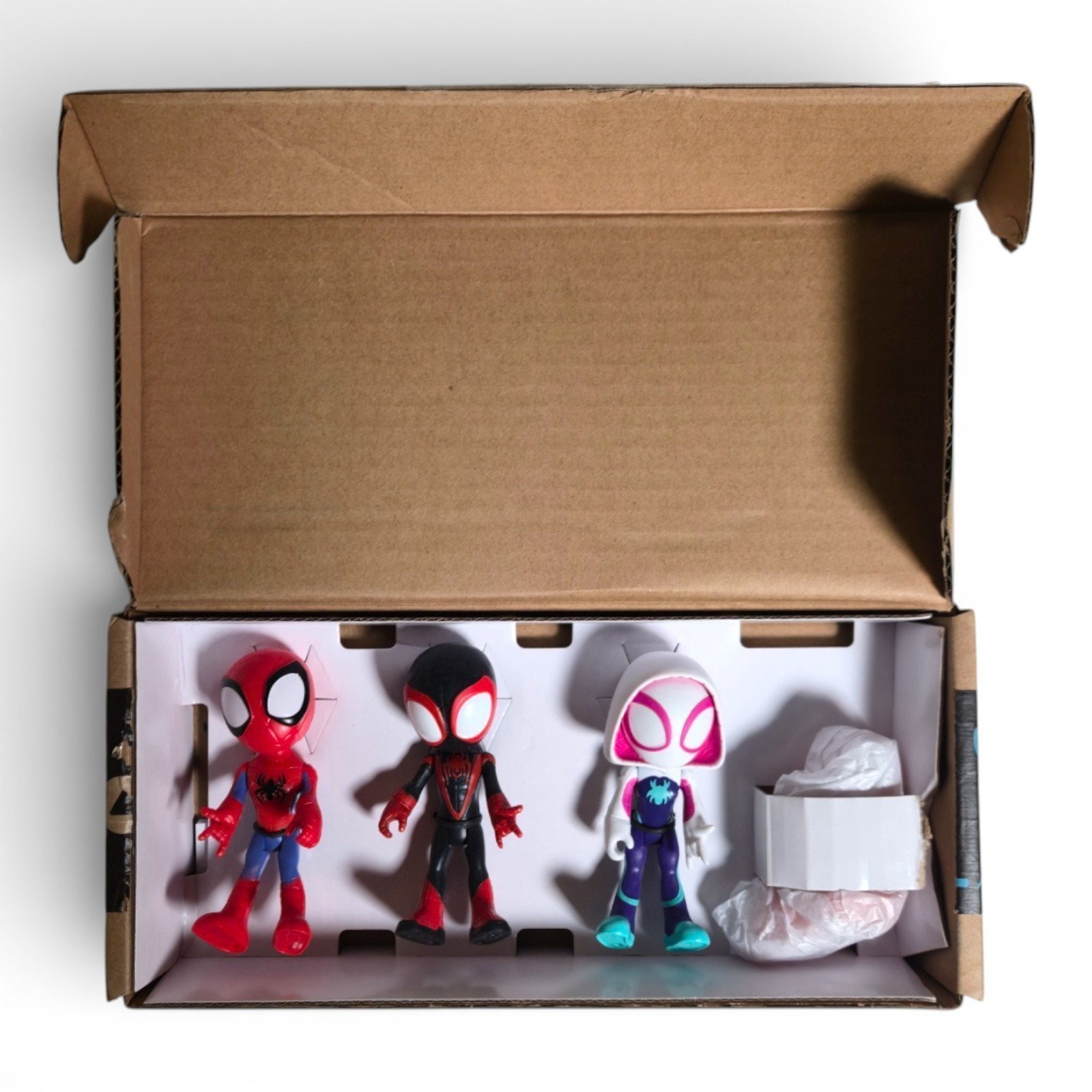 Marvel Spidey and His Amazing Friends 3pk – 4″ Action Figures & Web Accessories