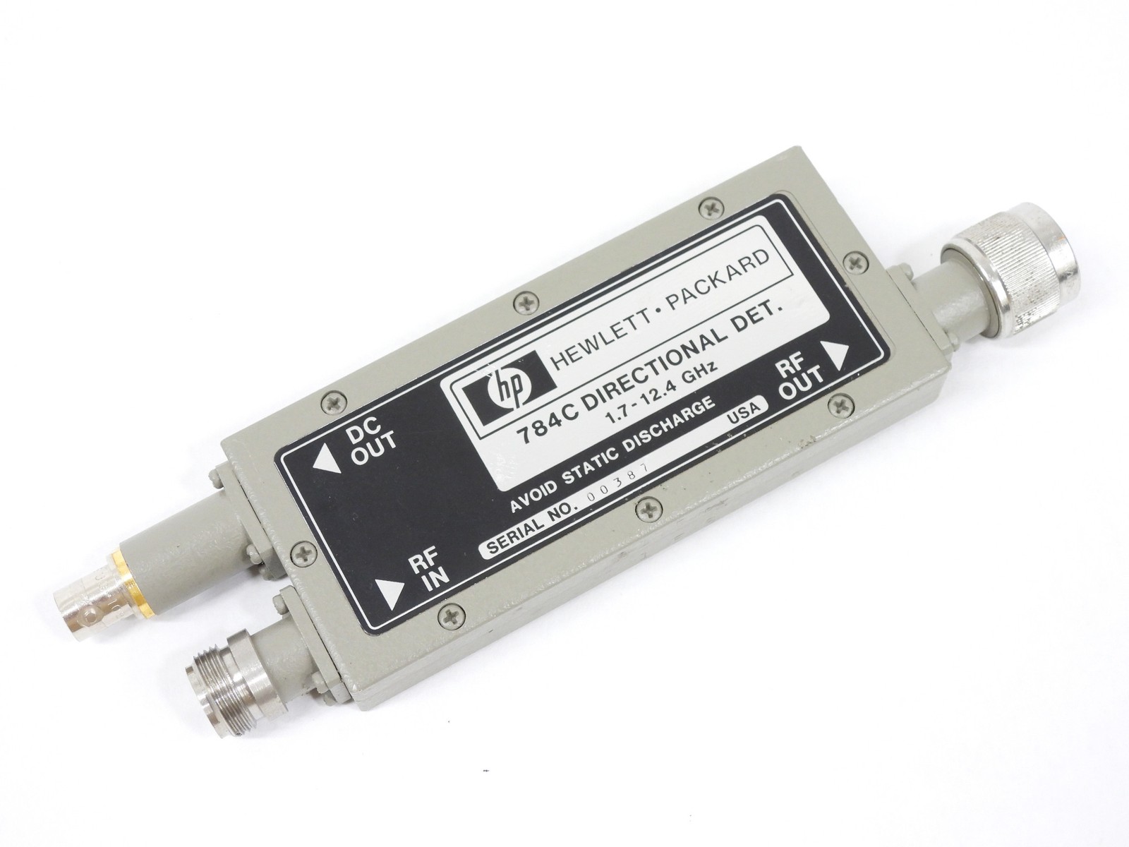 HP 784C Directional Detector 1.7-12.5GHz (untested, free returns)