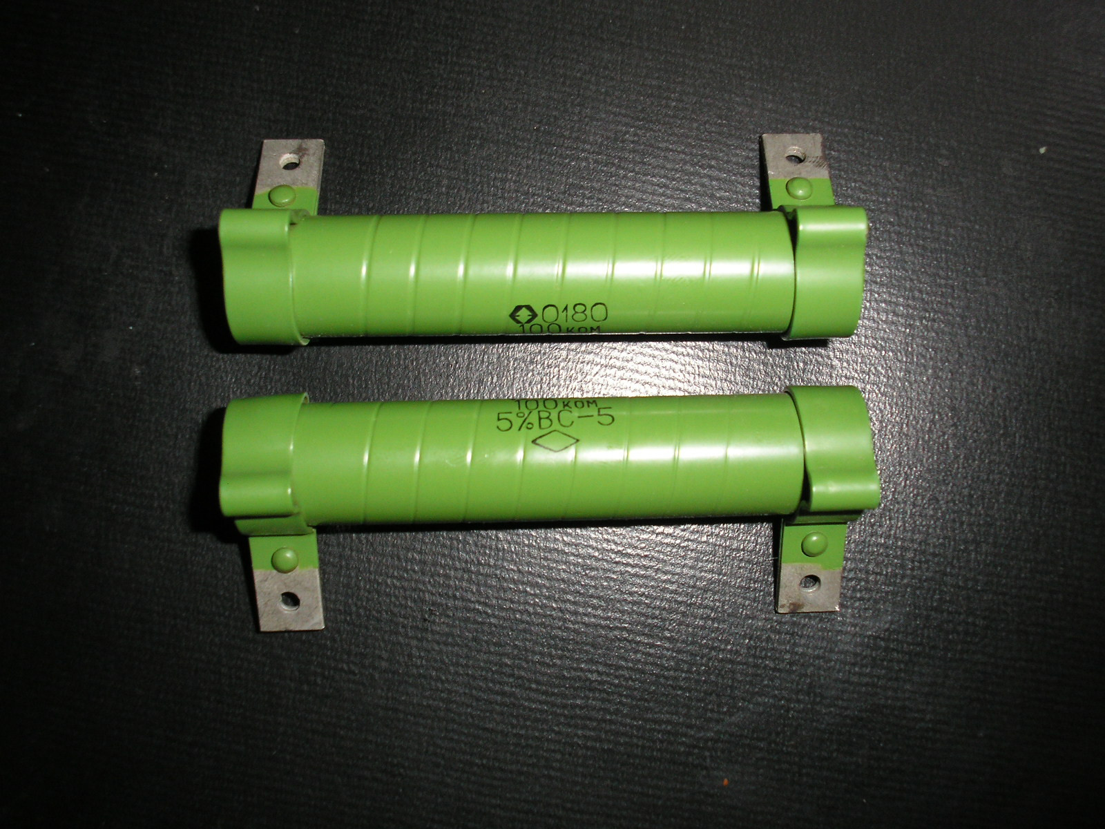 NOS/NIB soviet resistor VS-5 ceramic matched 100kOm pair or more HI-FI