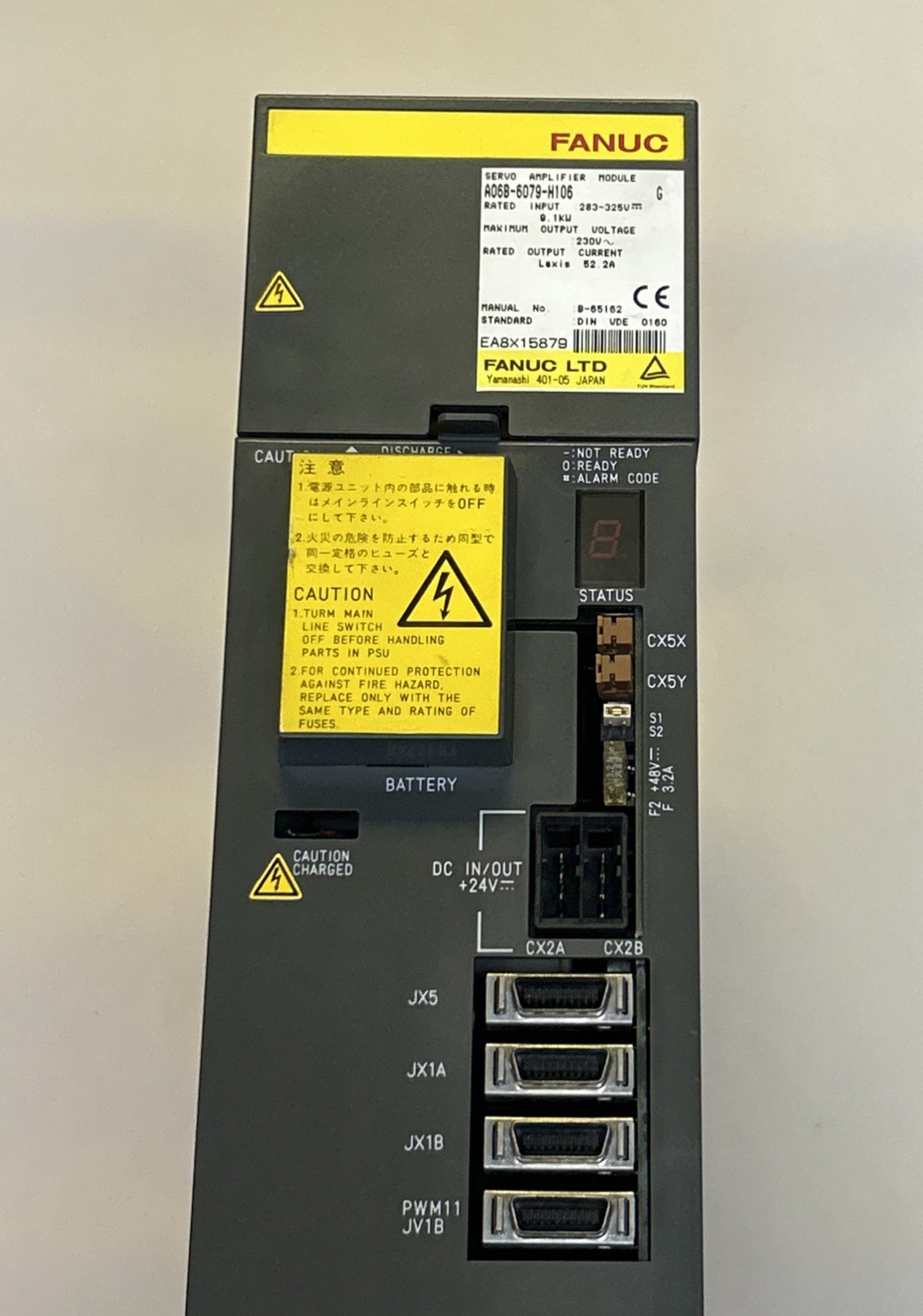 FANUC,A06B-6079-H106,SERVO AMPLIFIER MODULE