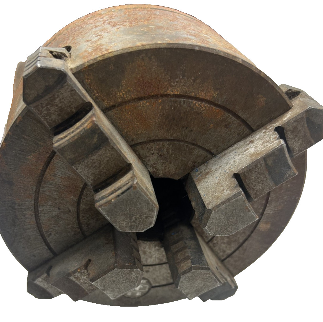 VERTEX DIVIDING HEAD 4-JAW MANUAL LATHE CHUCK 6.250″ DIAMETER