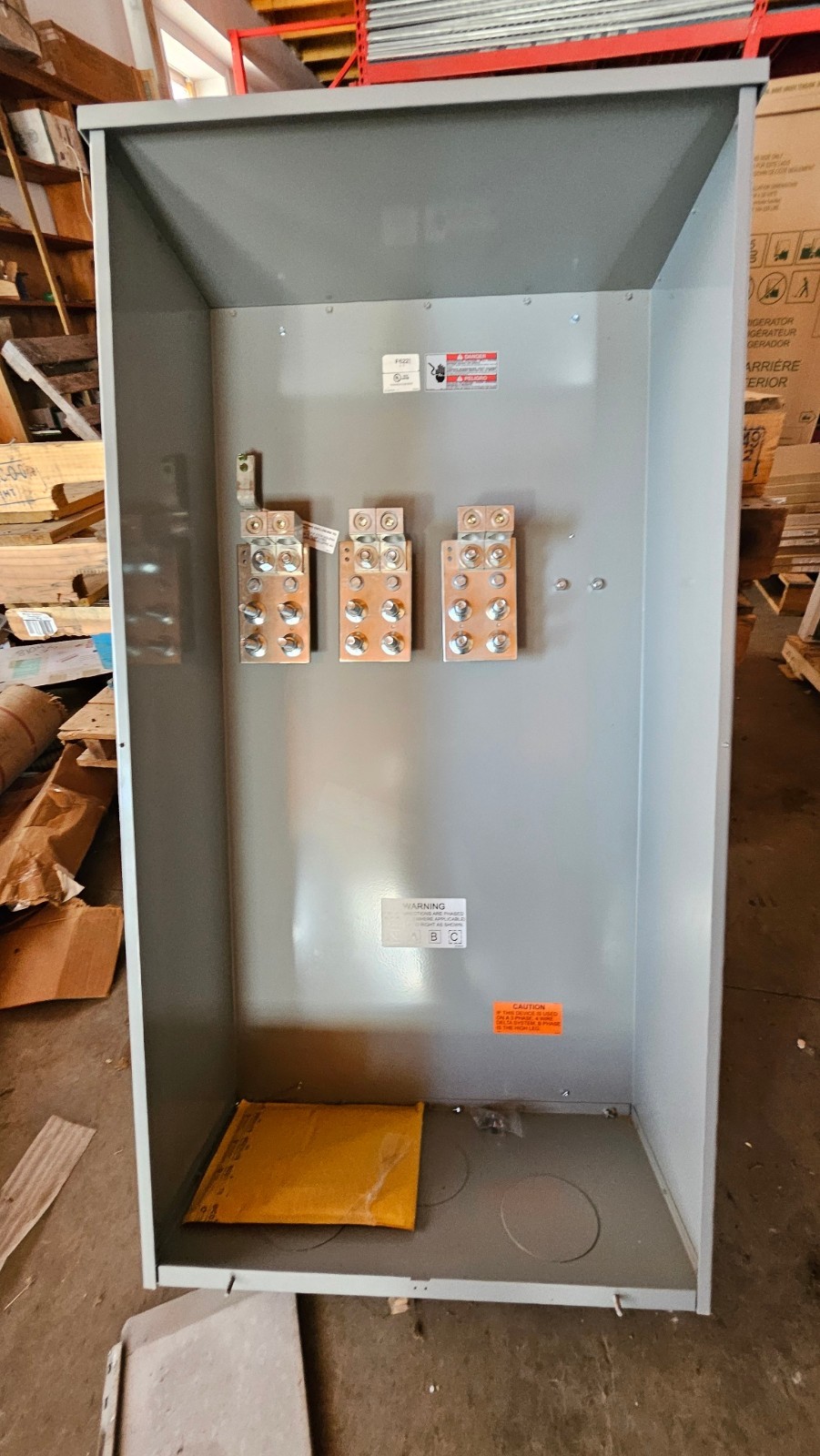 GE General Electric TMPU8R Meter MOD III Module Main Pull Box 800 Amp 1 Phase