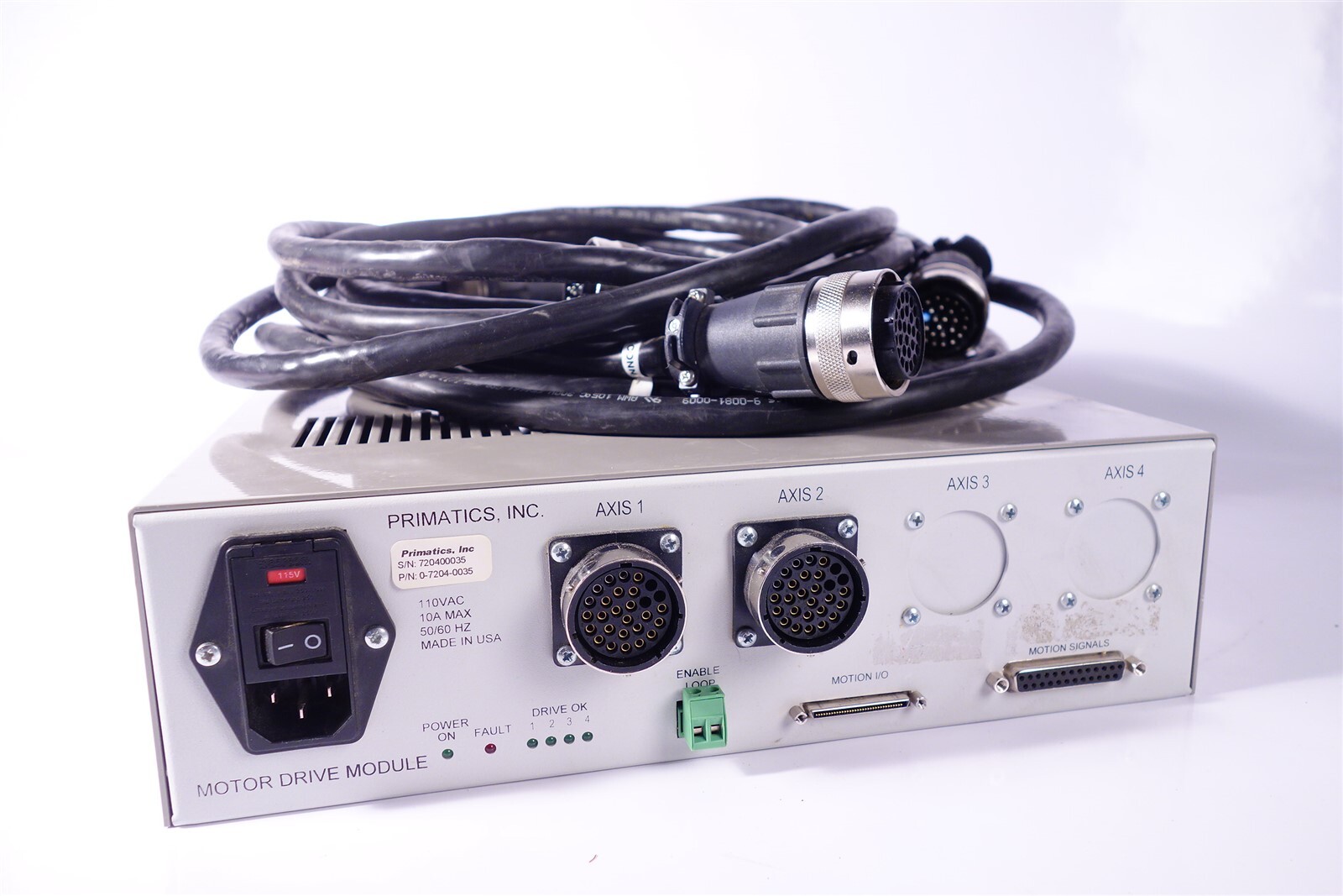 Primatics Motor Drive Module – 2 Axis With Cables