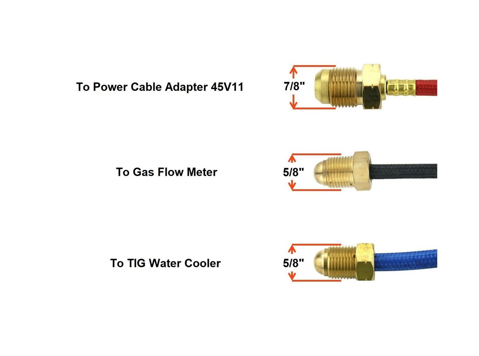 STARTECWELD TIG 20 Series – 250 Amp Water Cooled TIG Torch with 25FT 3-Piece …