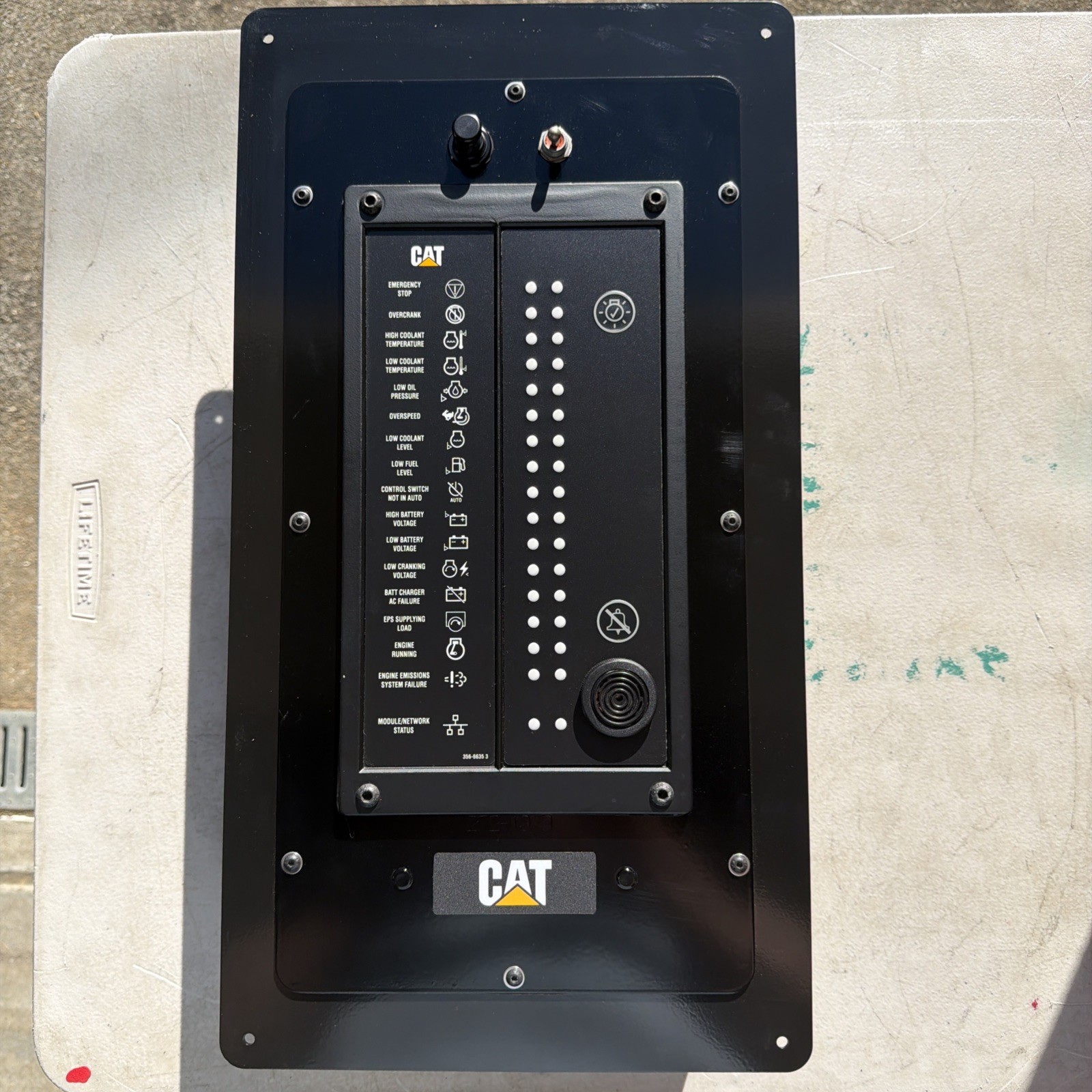 New Caterpillar 375–2303 373-9473 Annunciator Panel 272-1079 356-6635