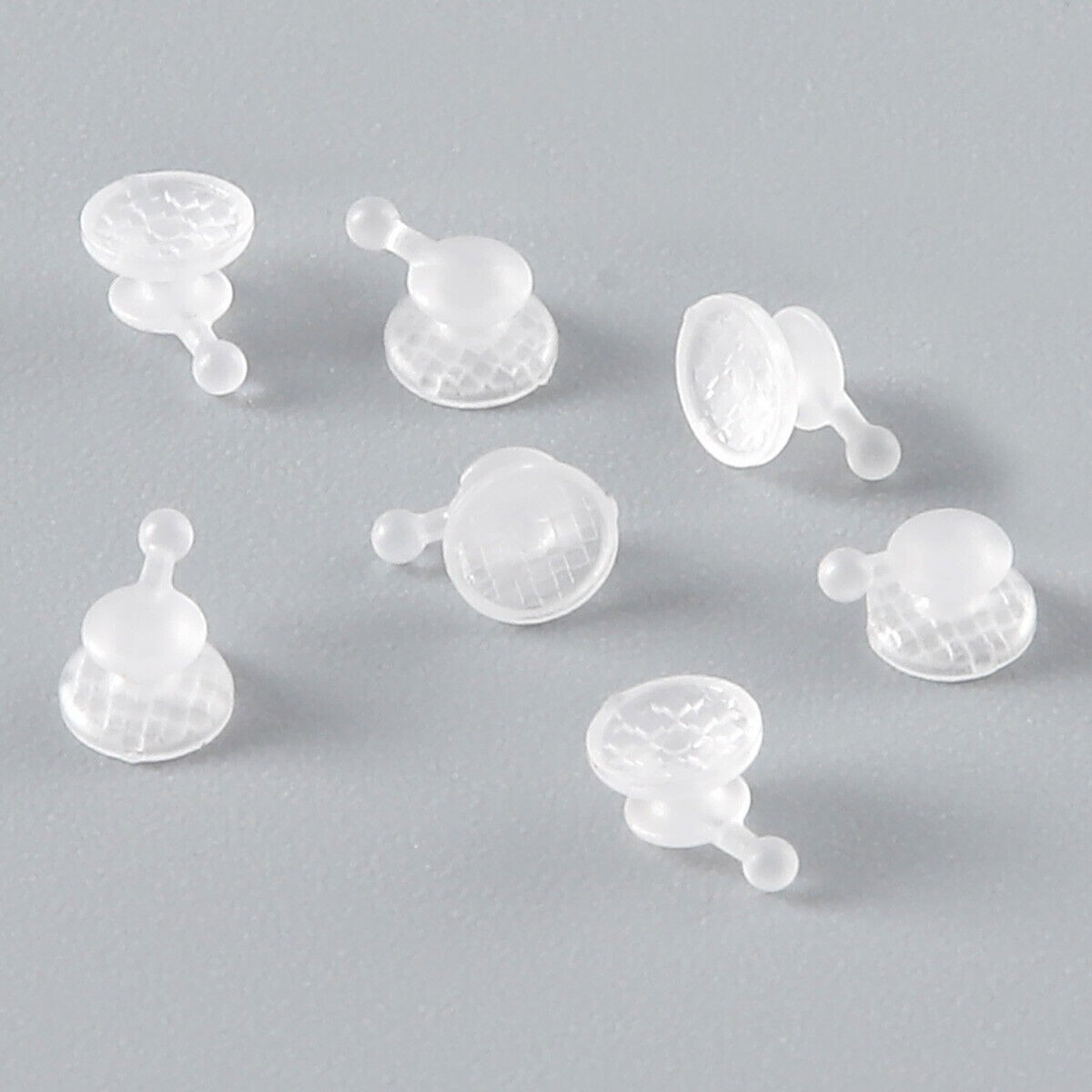 Dental Orthodontic Ceramic Lingual Buttons Round Rectangular/Round with hook