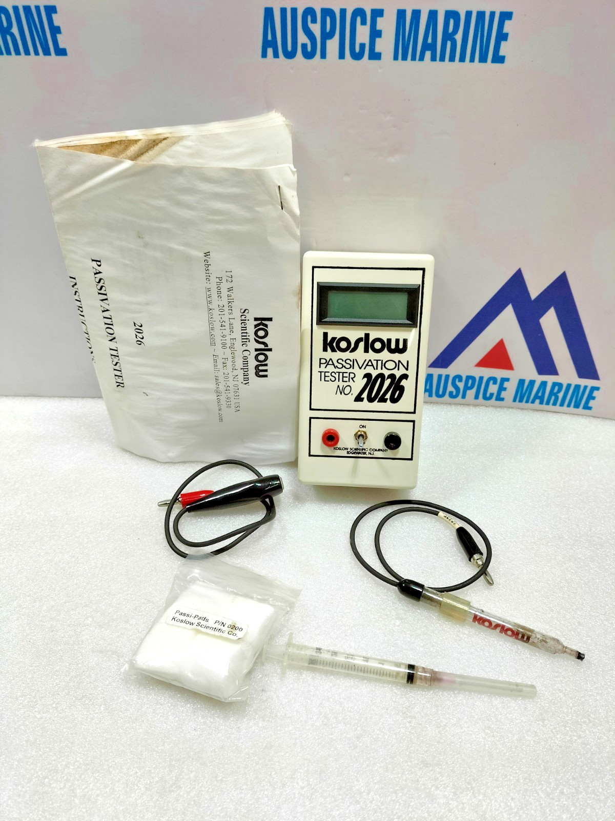 Koslow 2026 Stainless Steel Passivation Tester Passi-Tester