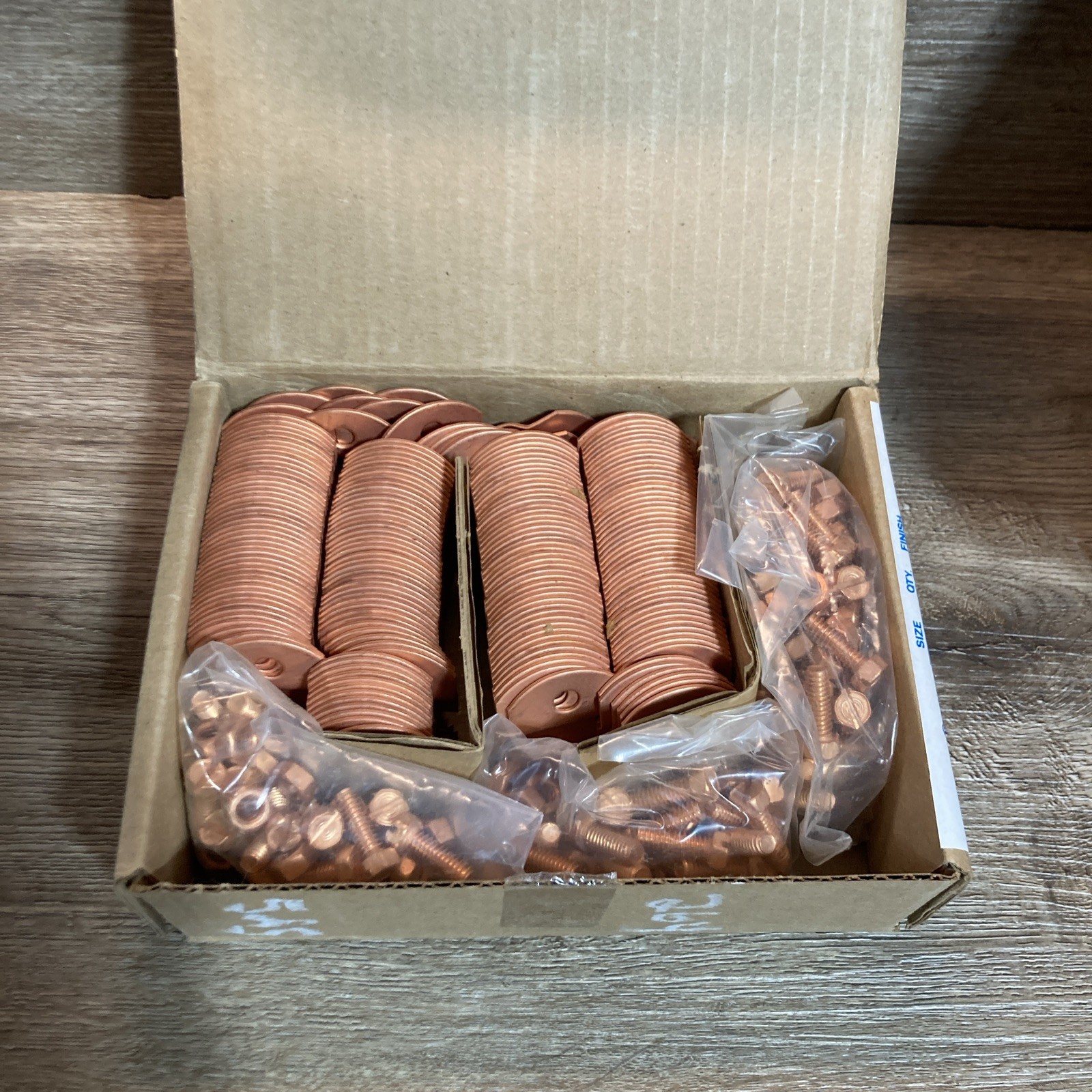 Haydon C-1101 1/2” Copper Coated Strut Clamp 100 Pack