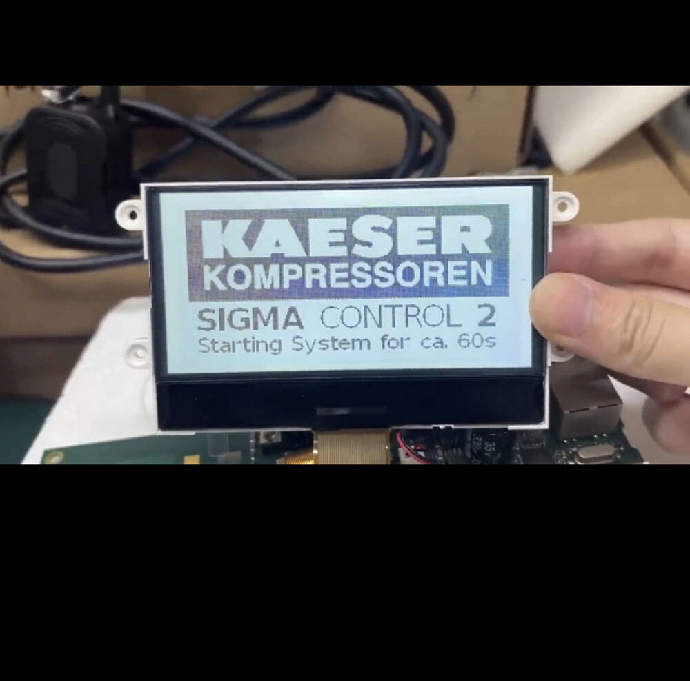 LCD Dipsplay Replacement For Kaeser Sigma Control 2 / DGL-0501W-4AD BLG0240-03
