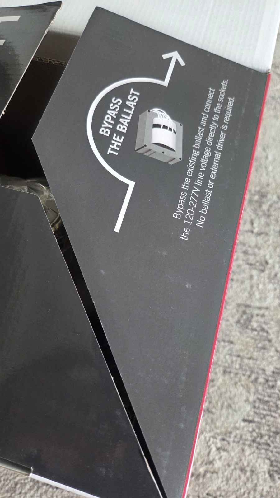 B3 Keystone LED HID High Bay Retrofit 400W Light KT-LED115PSHID-V-EX39-8CSB-D