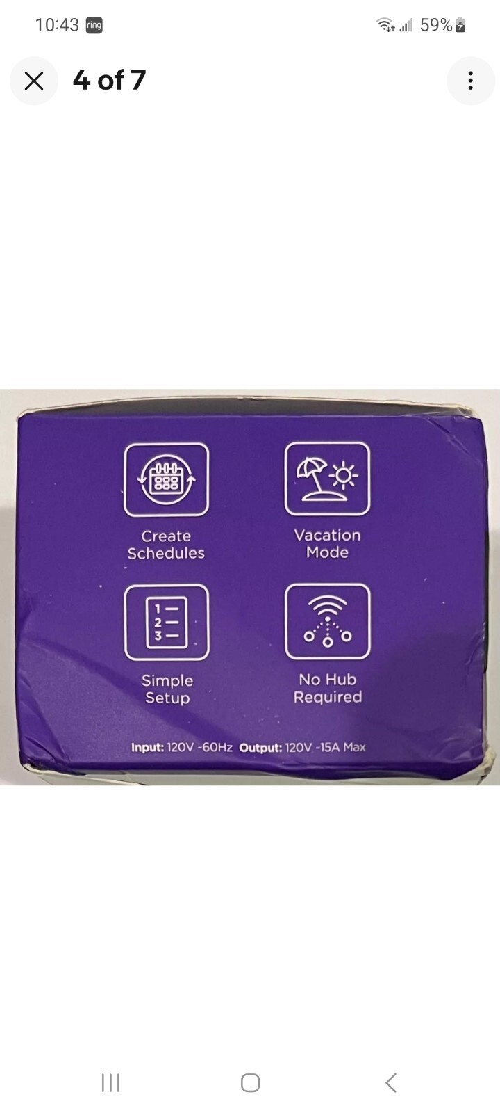 ROKU Model PS1000X Indoor Smart Plug SE 2 Pack