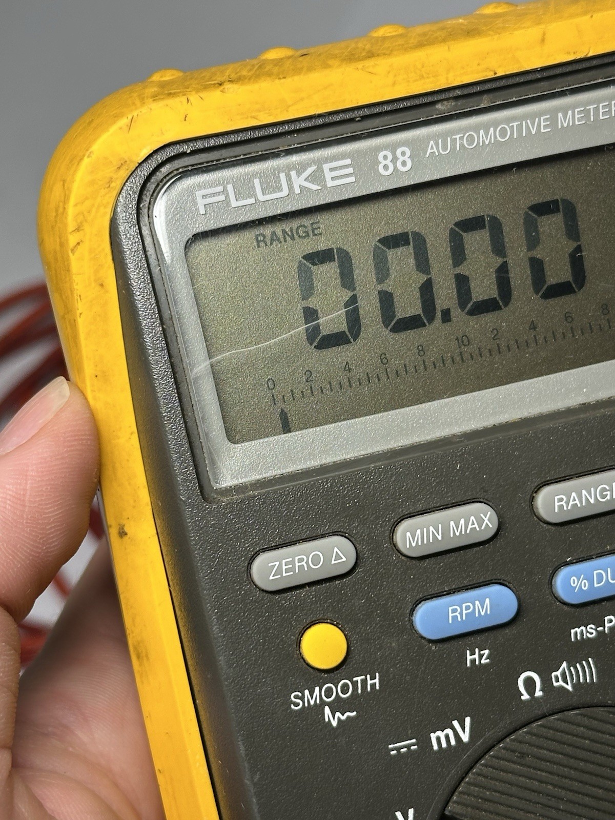 FLUKE 88 Automotive Voltmeter Electrical Meter Auto Tool Used Working