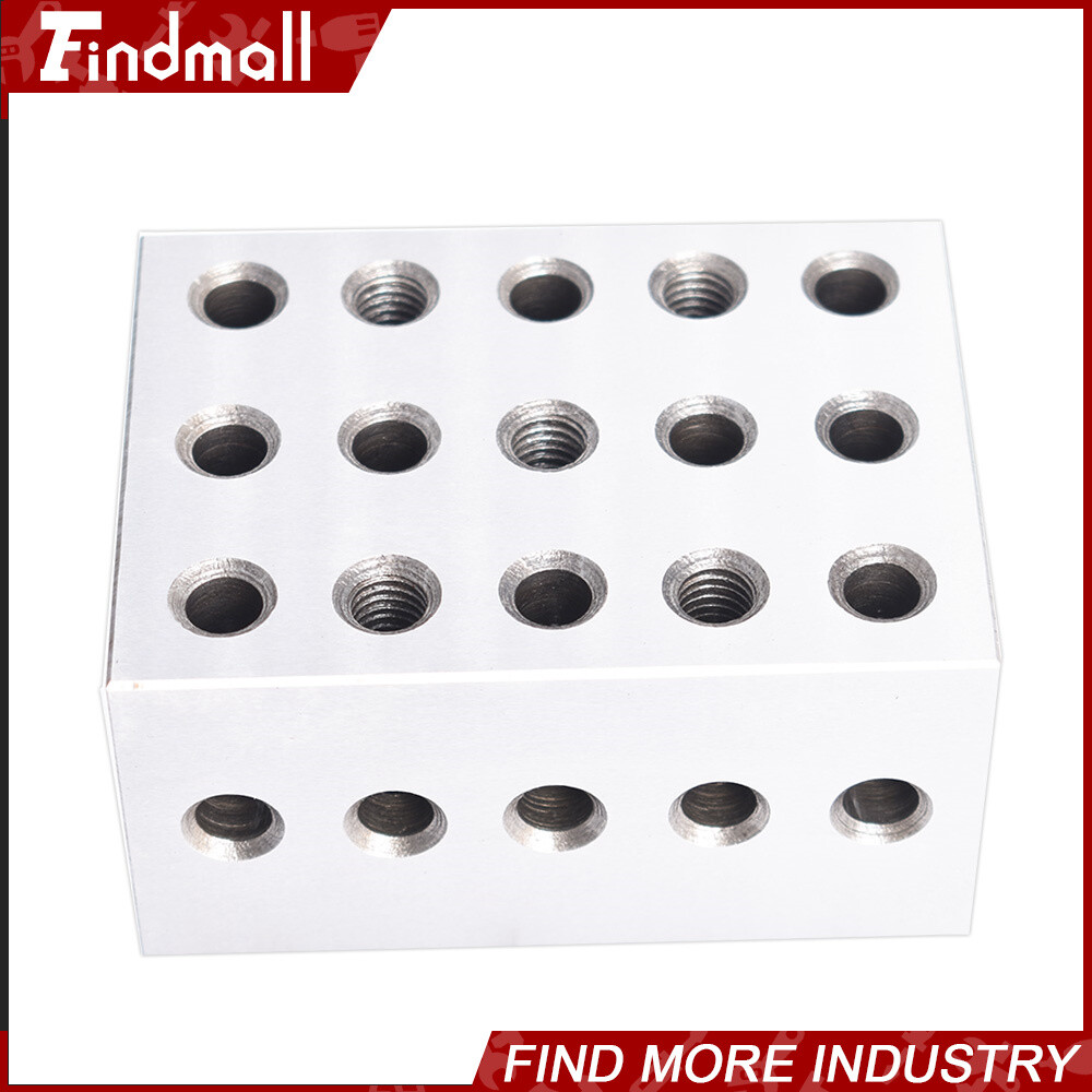 2 Matched Pair Ultra Precision 2-3-4 234 Blocks 23 Holes .0002″ Machinist