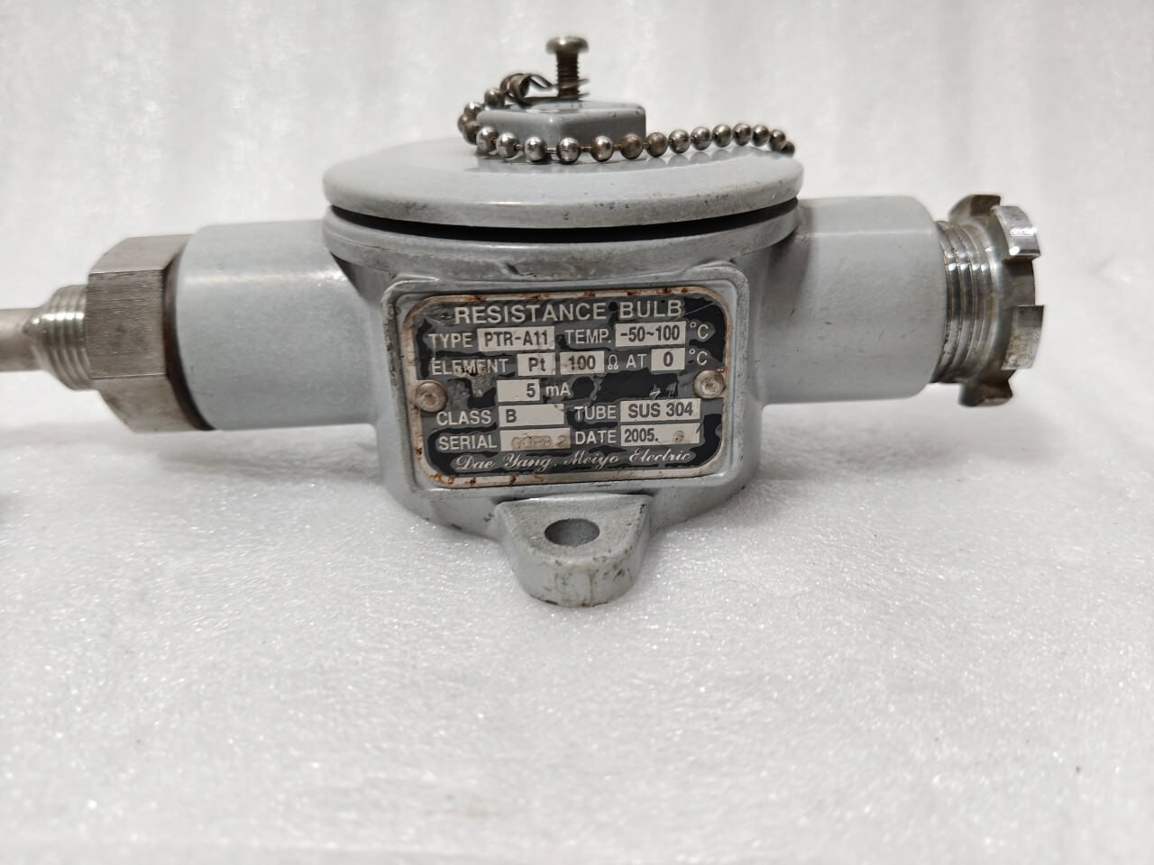 MEIYO ELECTRIC PTR-A11 LOW TEMPERATURE RESISTANCE BULB 50 110c sus304