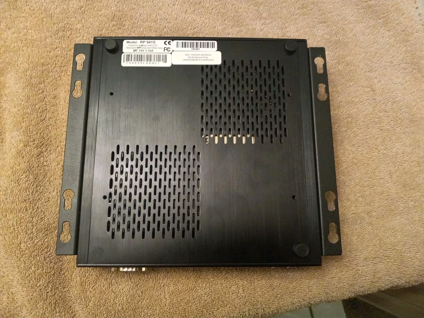 Comqi RP 941S Media Player , No Power Cable No Accessories UNIT SHOWN ONLY WORKS