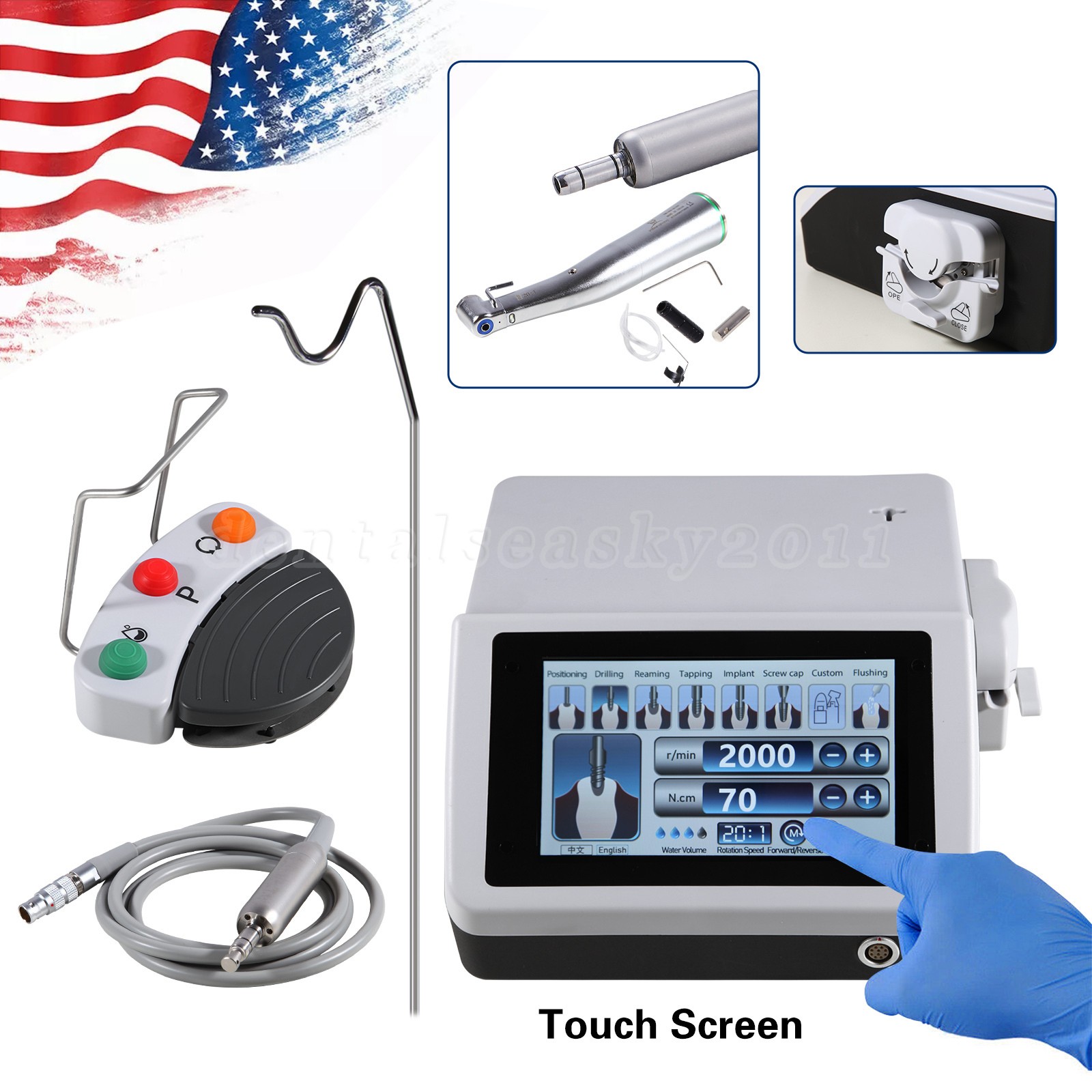 Dental New Osseointegtation Implant Stability Meter Fast Shipping Or