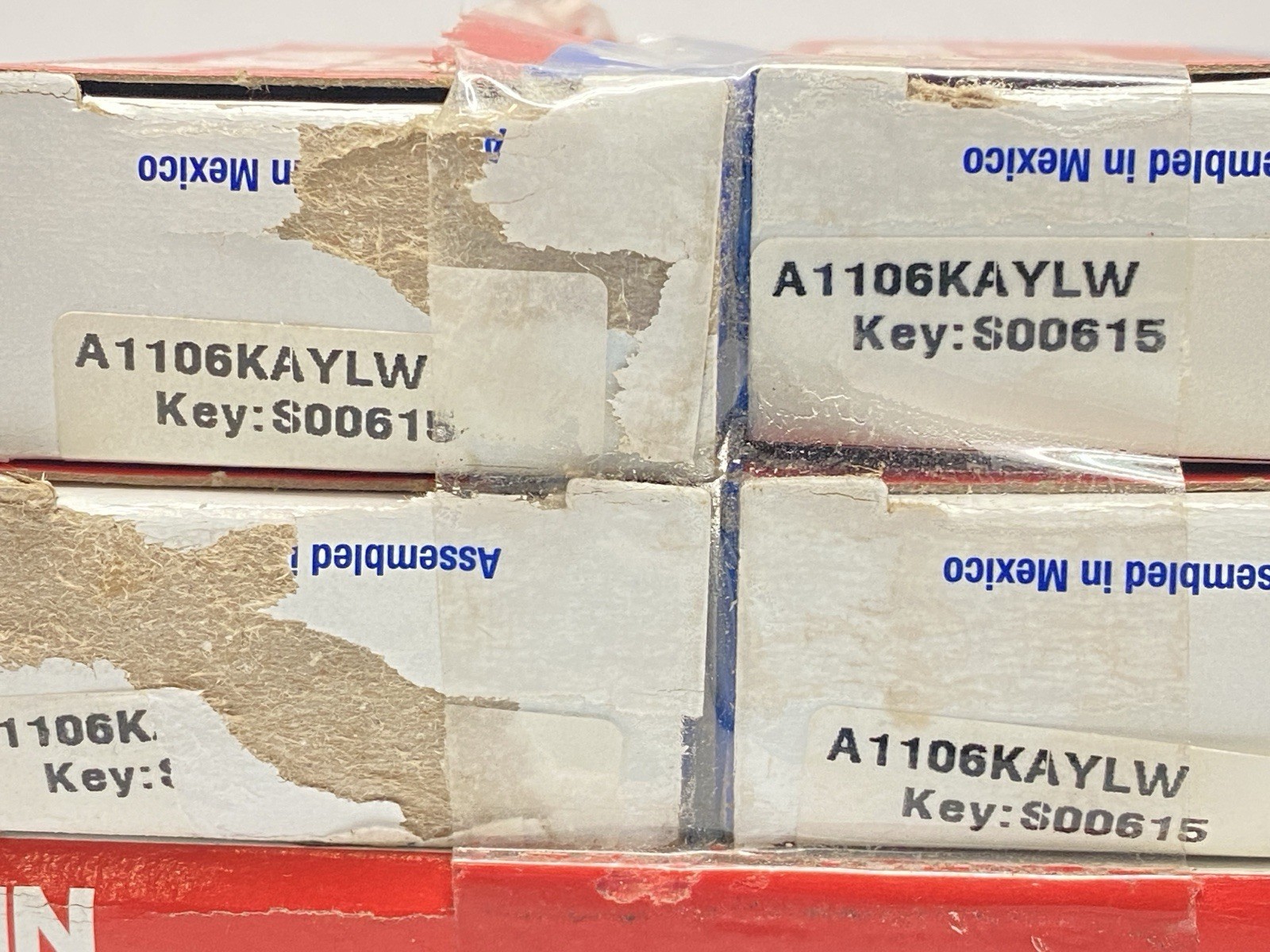 American Lock A1106KAYLW Lockout Padlock Yellow Key S00615 LOT OF 10