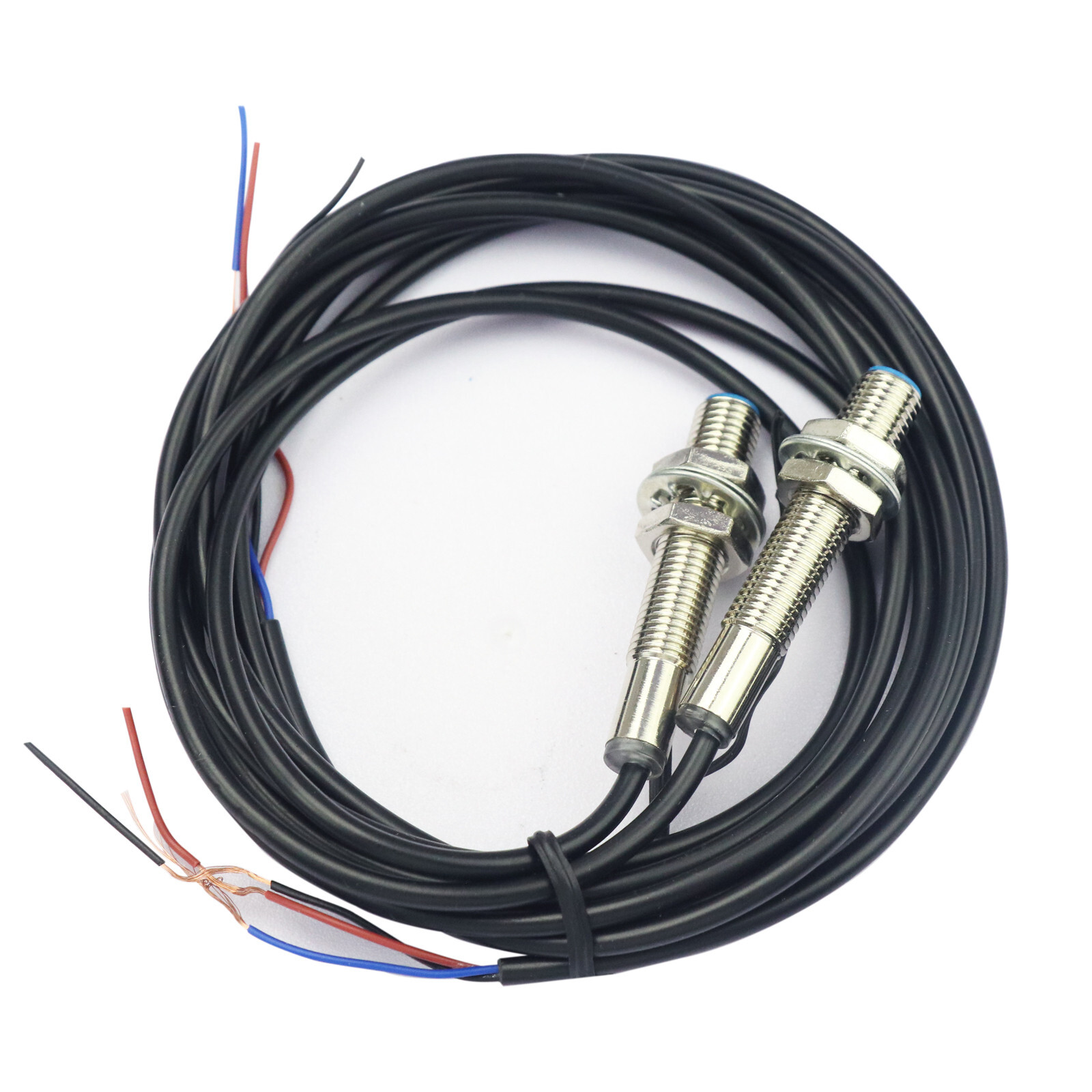 2Pcs NJK-5001C NPN NO 10mm Hall Effect Sensor Proximity Switch DC 6~36V US