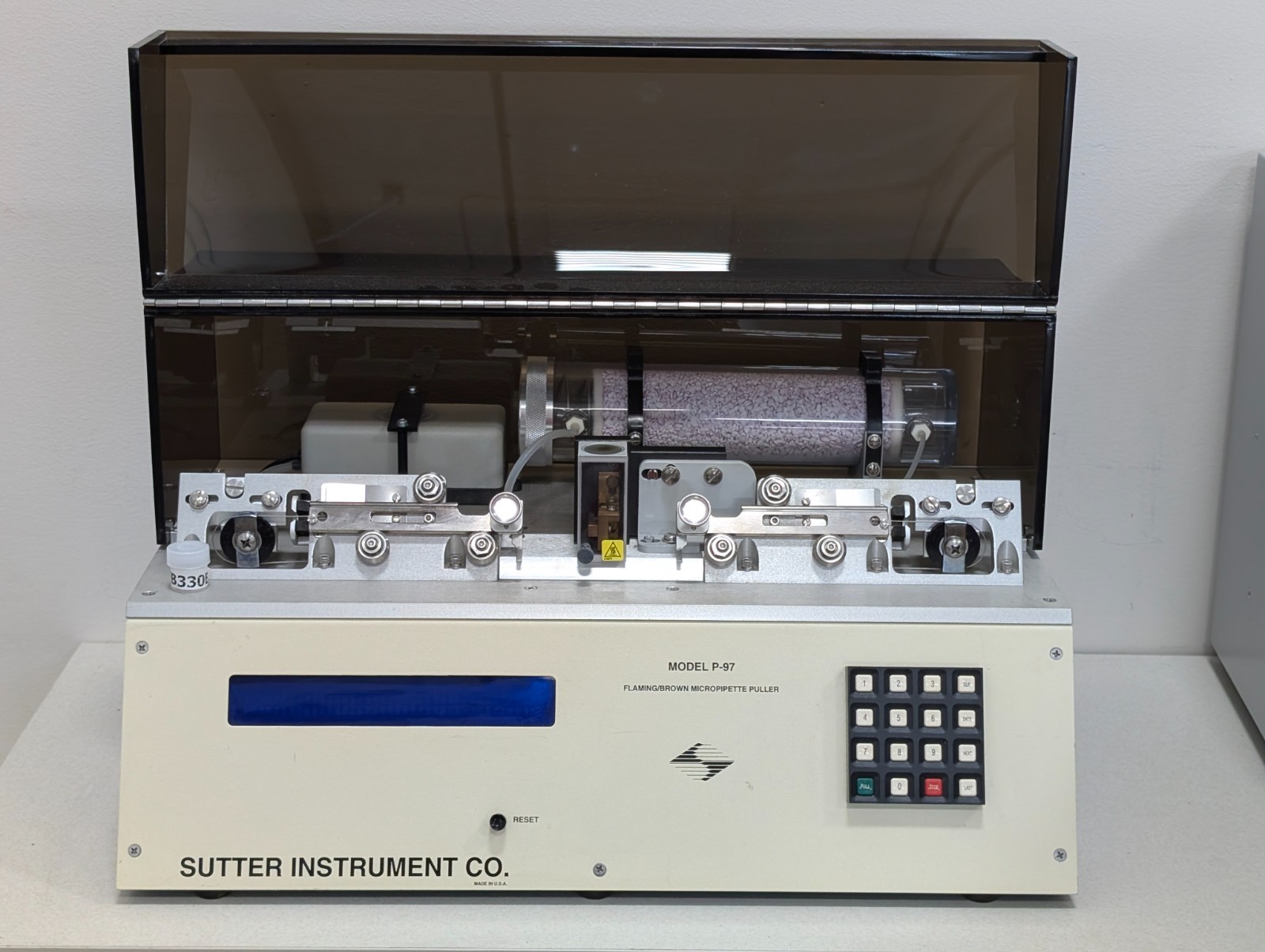 Sutter Instrument Model P-97 Flaming/Brown Micropipette Puller UNTESTED NO CORD