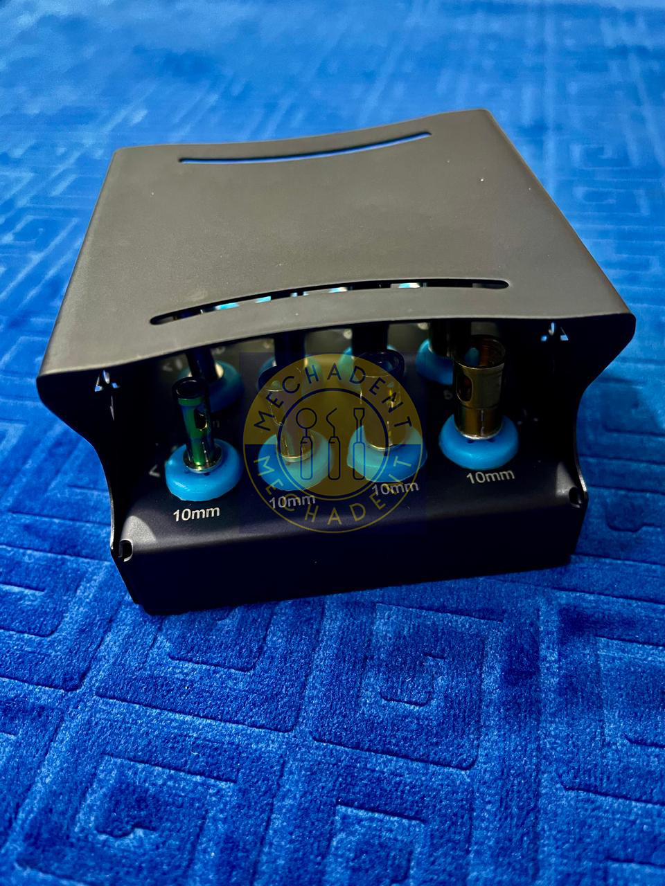 Dental Bone Collector Kit – 12-Piece Set with Dental Bur Drills and Stoppers