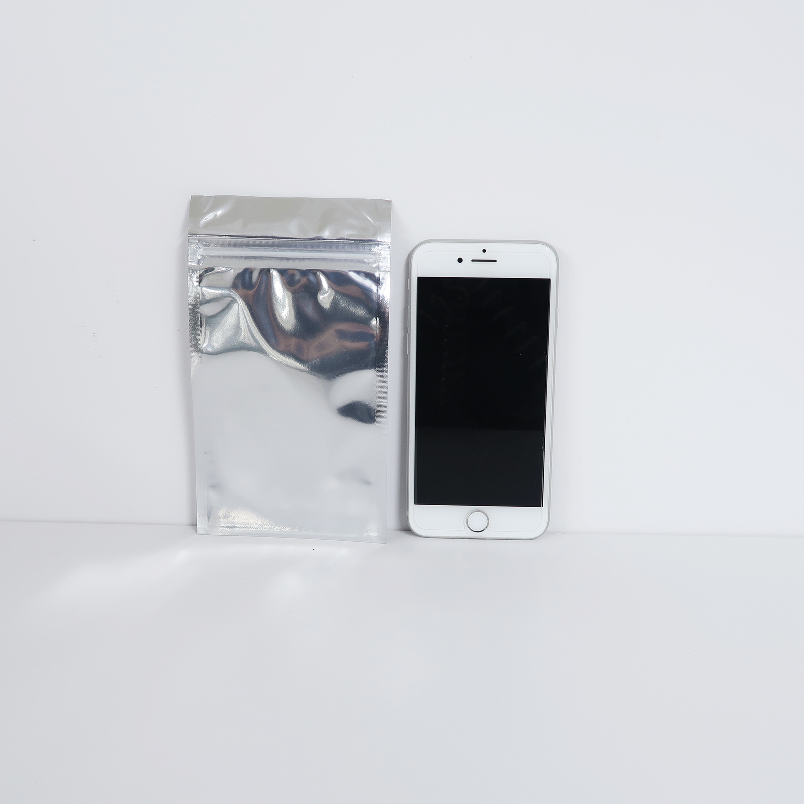 Flat Clear Silver Mylar QuickQlick™ Bag Pouch Variety Quantities Sizes