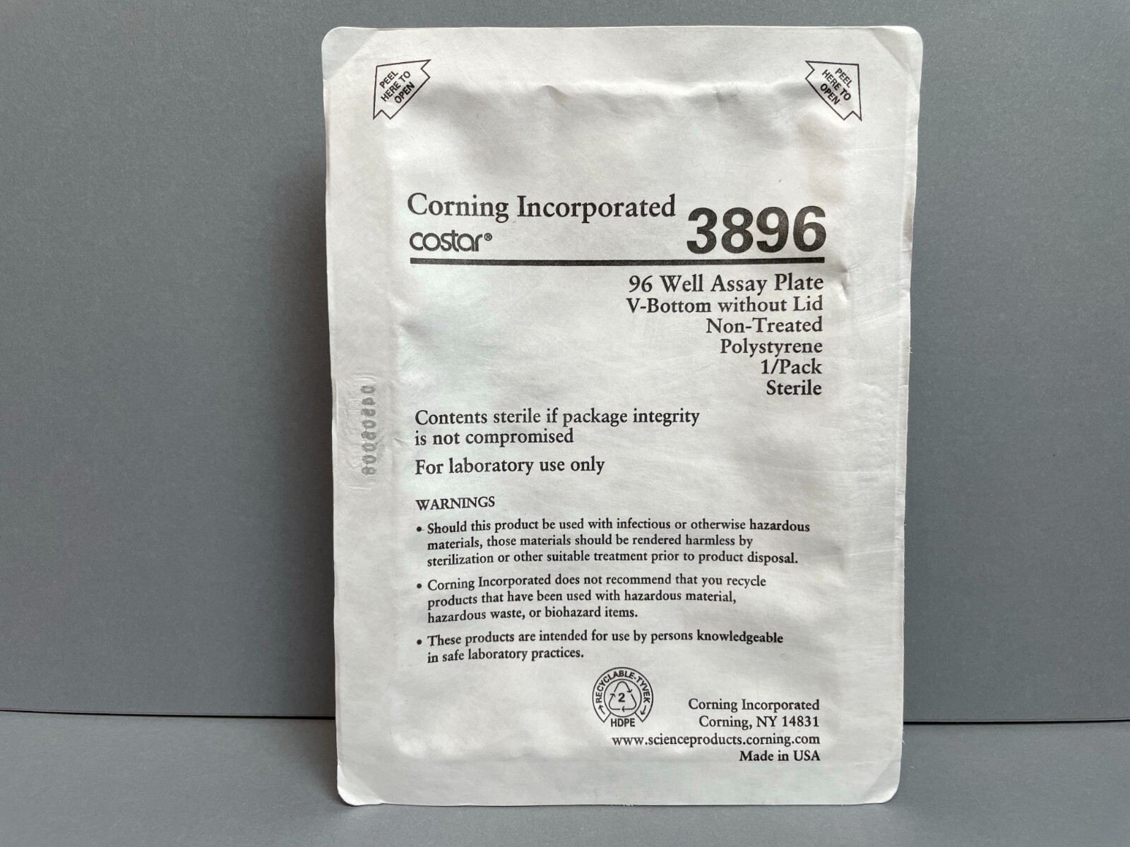 Corning Microplate 96 Well 320 ul Clear PS Individually Sealed 35 Plates