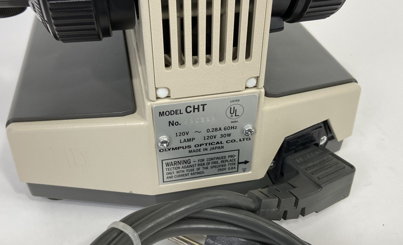 Olympus CHT CH-2 Binocular Laboratory Microscope 4X 10X 40X 100X 9