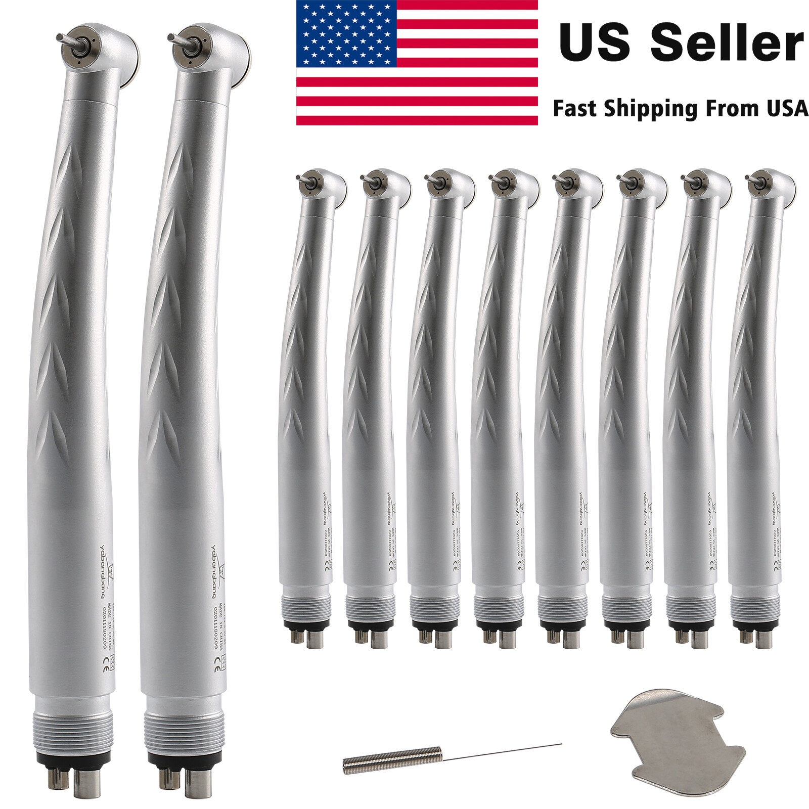 10pcs Dental 3 Spray High Speed Handpiece Turbine NSK Style 4 Hole SALE!!